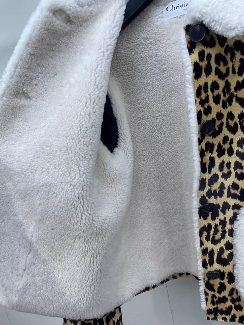 Dior Dior Leopard fur jacket 2504-Nextarrow Size XS / US 0-2 / IT 36-38 - 5 Thumbnail