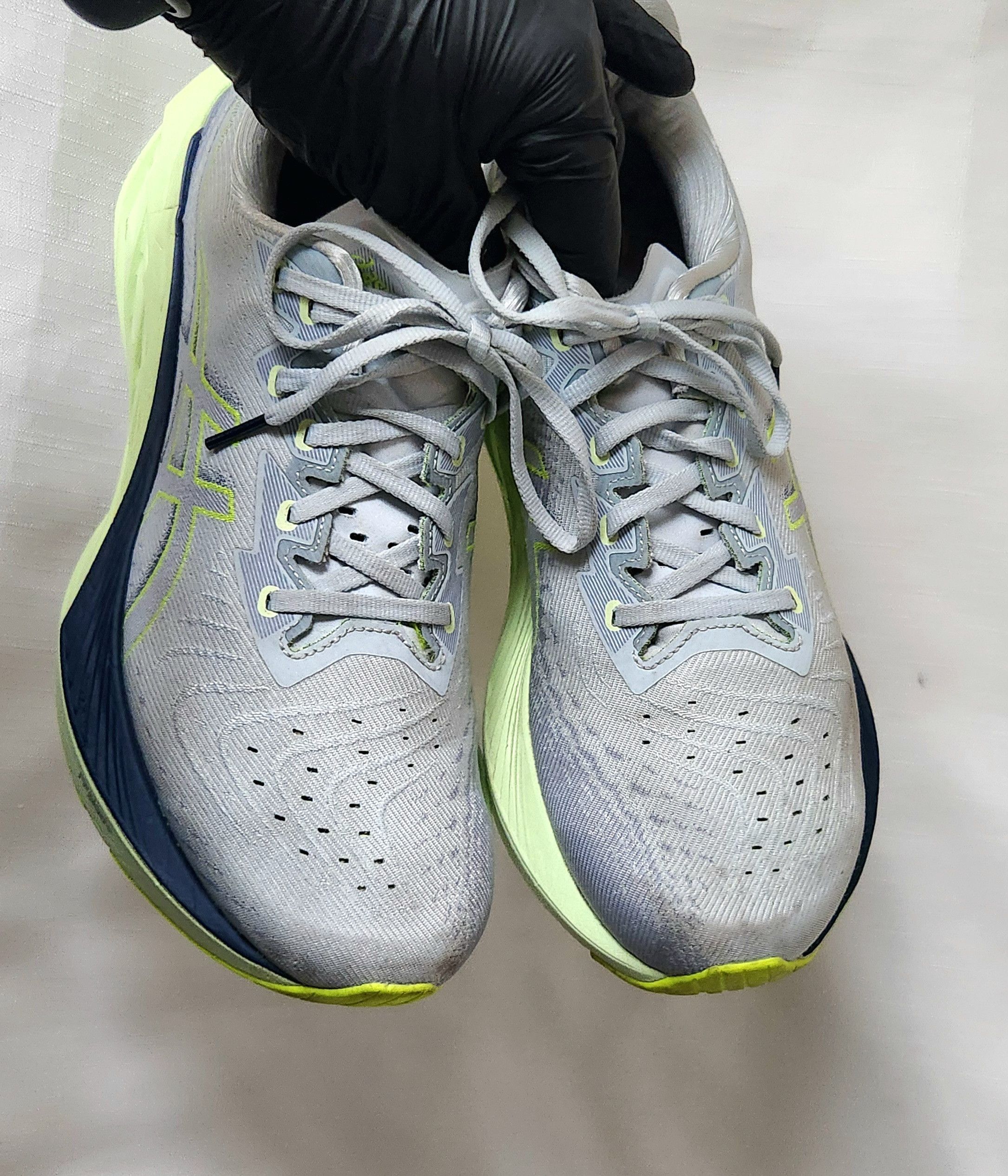 Asics ASICS Running Shoes NOVABLAST 4 1011B693-022 Cool Gray/Blue Size US 10.5 / EU 43-44 - 7 Thumbnail