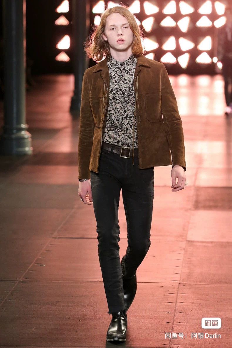 Yves Saint Laurent saint laurent size 38 15ss Paisley Cameo Shirt 2501-Nextarr Size US M / EU 48-50 / 2 - 7 Thumbnail