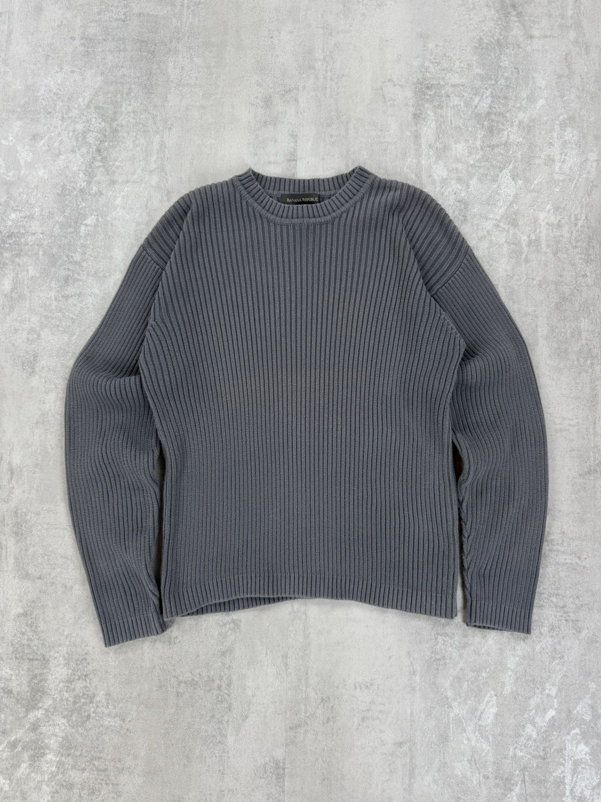 Banana Republic Banana Republic Ribbed sweater avant garde Mens size L-XL Size US XL / EU 56 / 4 - 1 Thumbnail