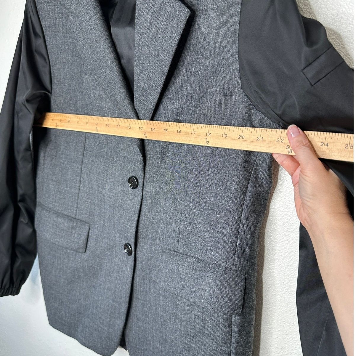 Prada Prada Single Breasted Wool ReNylon Jacket 42 / XL Size XL / US 12-14 / IT 48-50 - 13 Thumbnail