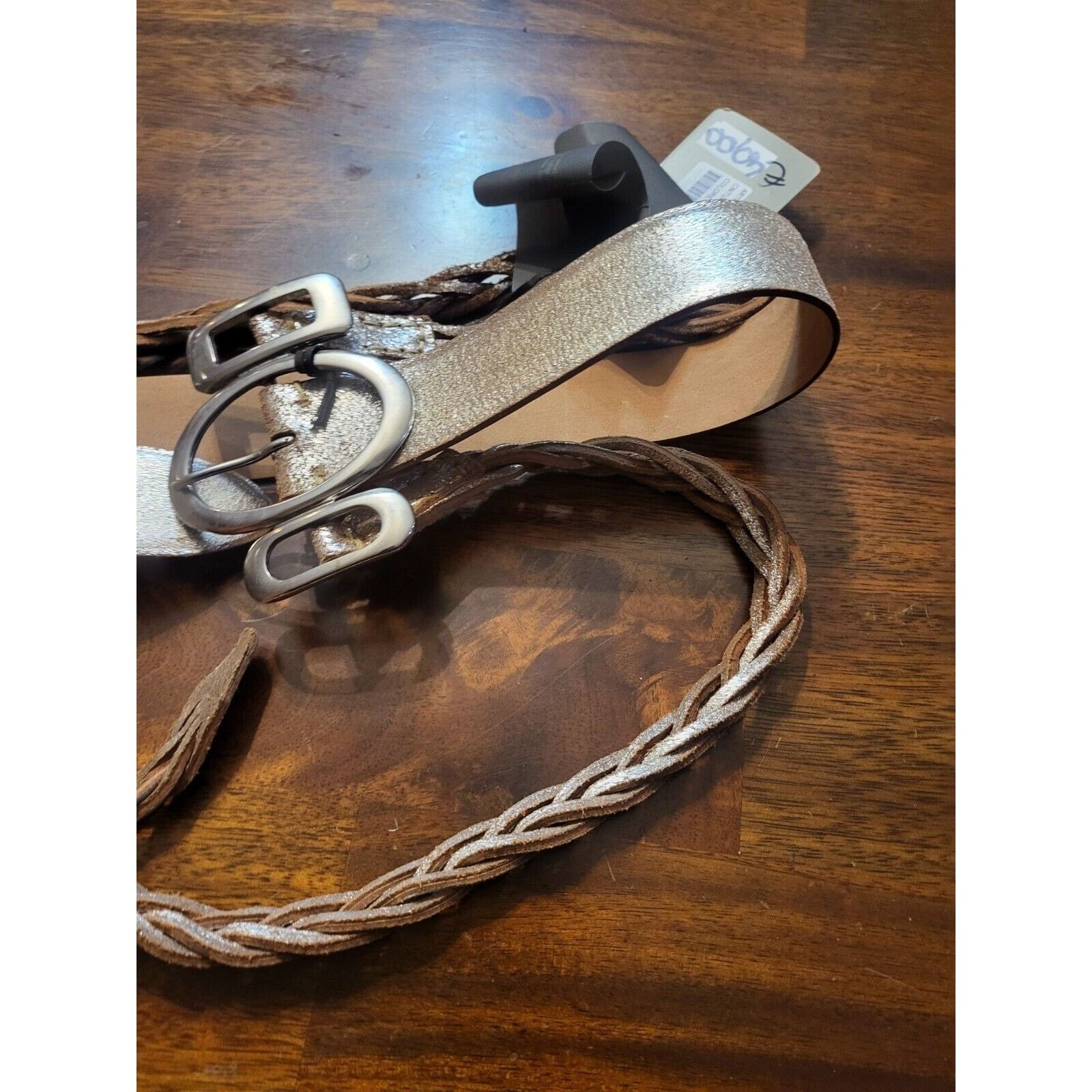 Ermanno Scervino ermanno scervino womans Silver/ Gold 3 Buckle Genuine Size ONE SIZE - 2 Thumbnail