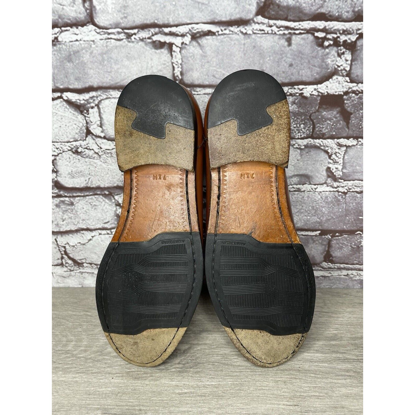 G.H. Bass & Co. G.H. Bass & Co. Brown Leather Slip On Penny Loafers Dress Sh Size US 7.5 / EU 40-41 - 13 Thumbnail