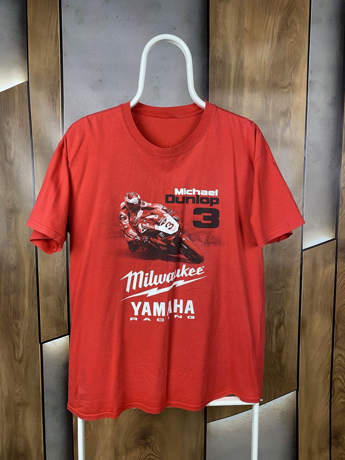 Yamaha 🏁Vintage T-Shirt Yamaha Racing Motorcycle Michael Dunlop 3🏁 Size US XL / EU 56 / 4 - 1 Thumbnail