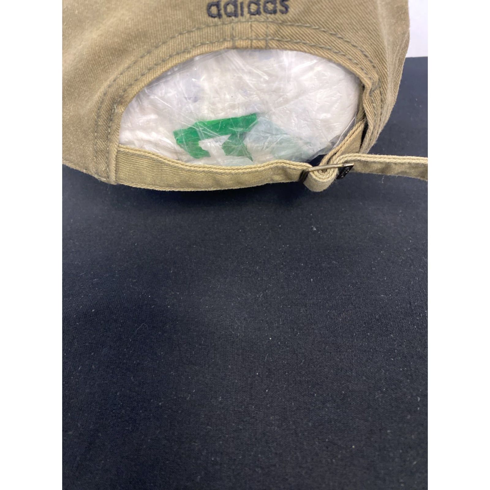 Adidas Adidas Distressed Look Baseball Cap Adjustable Green Logo Unisex Adults Size ONE SIZE - 3 Thumbnail