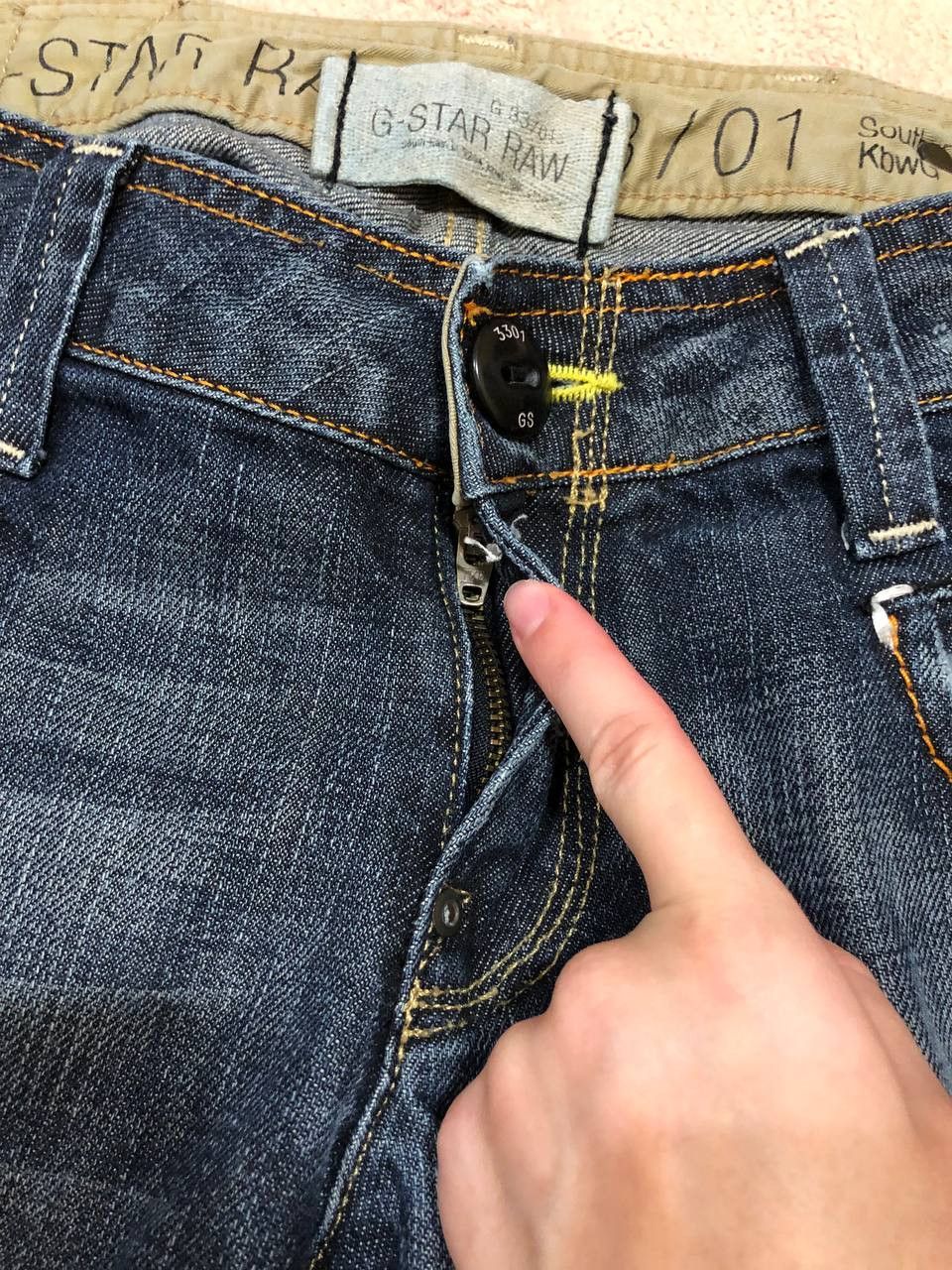 G-Star G Star Raw 3301 jeans Size US 28 / EU 44 - 6 Thumbnail