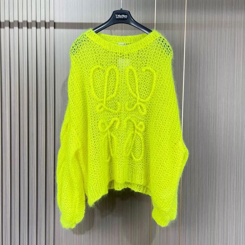 Loewe Loewe Big Logo knit sweater Size S / US 4 / IT 40 - 1 Thumbnail