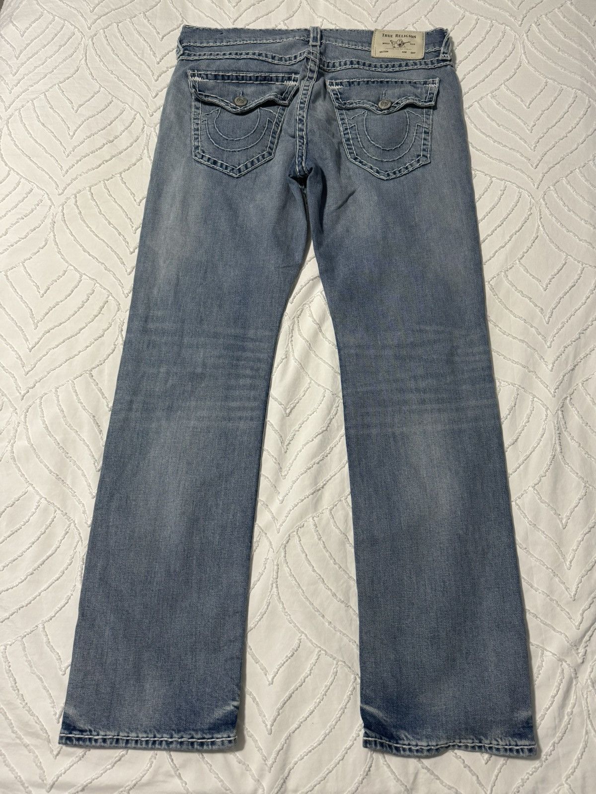 True Religion True Religion Straight Jeans Size US 36 / EU 52 - 2 Thumbnail