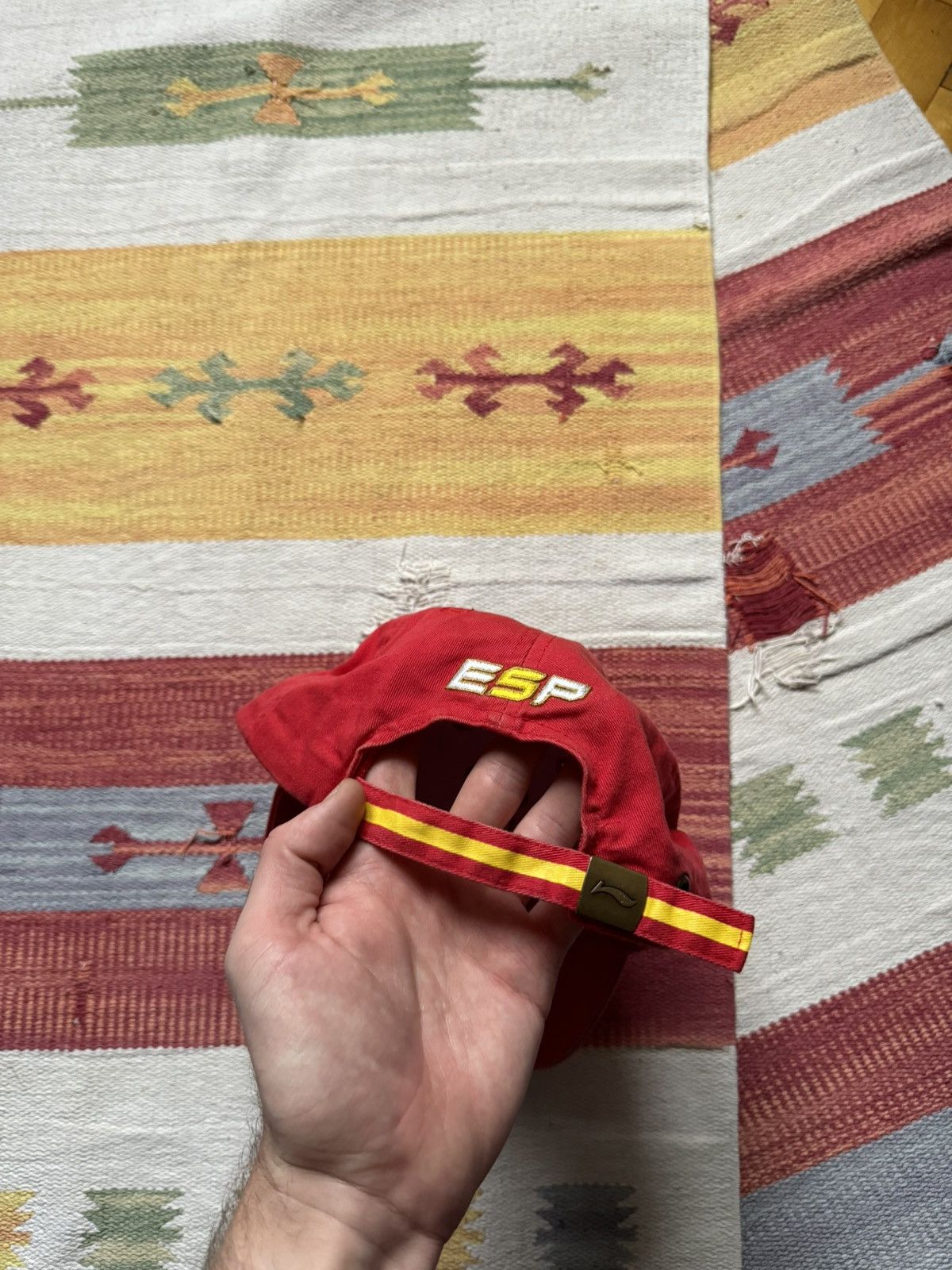 USA Olympics Vintage 00’s Spain y2k Olympic Team Red Hat Size ONE SIZE - 4 Thumbnail