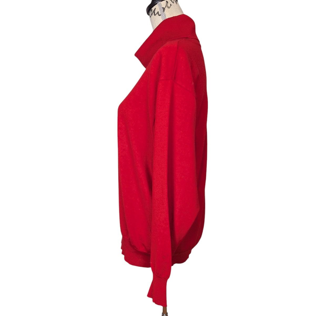 Other Marz Wool Turtleneck Sweater Red Size 14 Size XL / US 12-14 / IT 48-50 - 3 Thumbnail