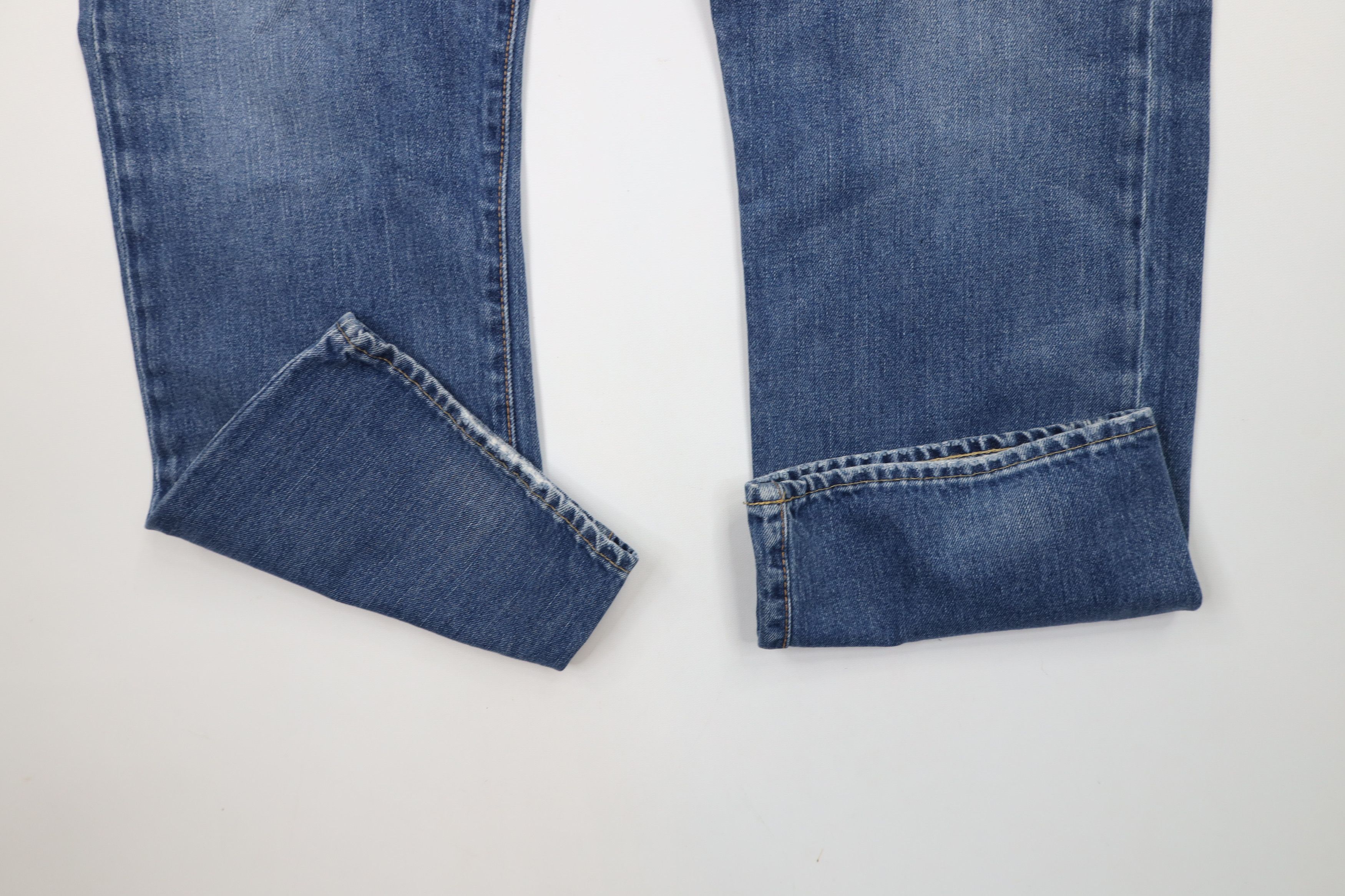 Ralph Lauren × Vintage Vintage Ralph Lauren Straight Leg Denim Jeans Blue Cotton Size US 38 / EU 54 - 5 Thumbnail