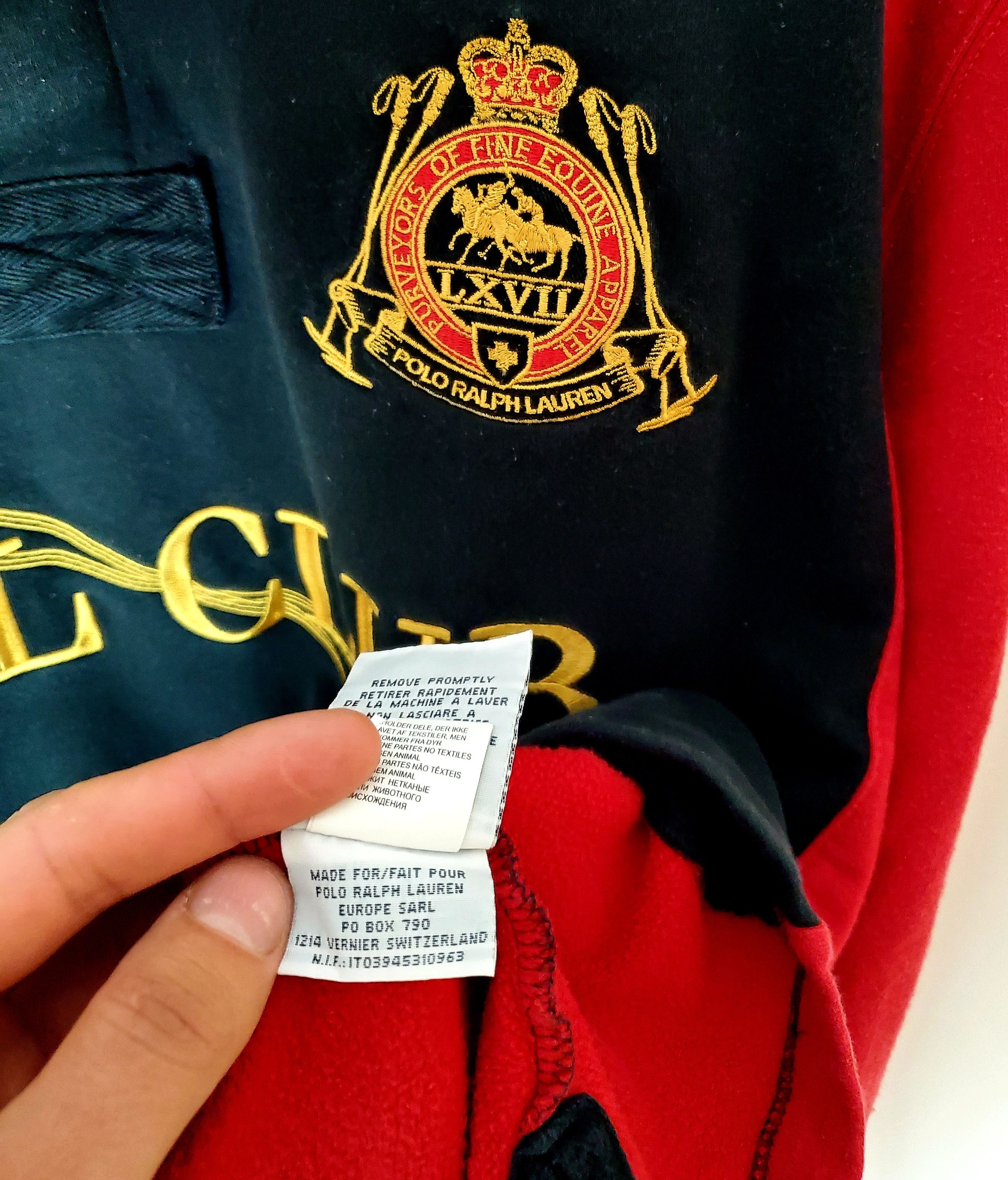 Polo Ralph Lauren × Ralph Lauren × Vintage Polo Ralph Lauren VTG Rugby Big Pony Long Sleeves Rare XXl Size US XXL / EU 58 / 5 - 6 Thumbnail