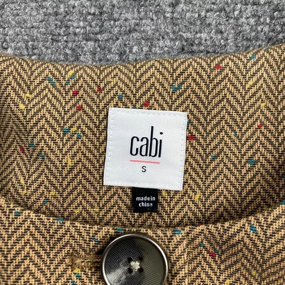 Other Cabi Jacket Women's Small Overcoat Front Buttons Cotton S Size S / US 4 / IT 40 - 3 Thumbnail