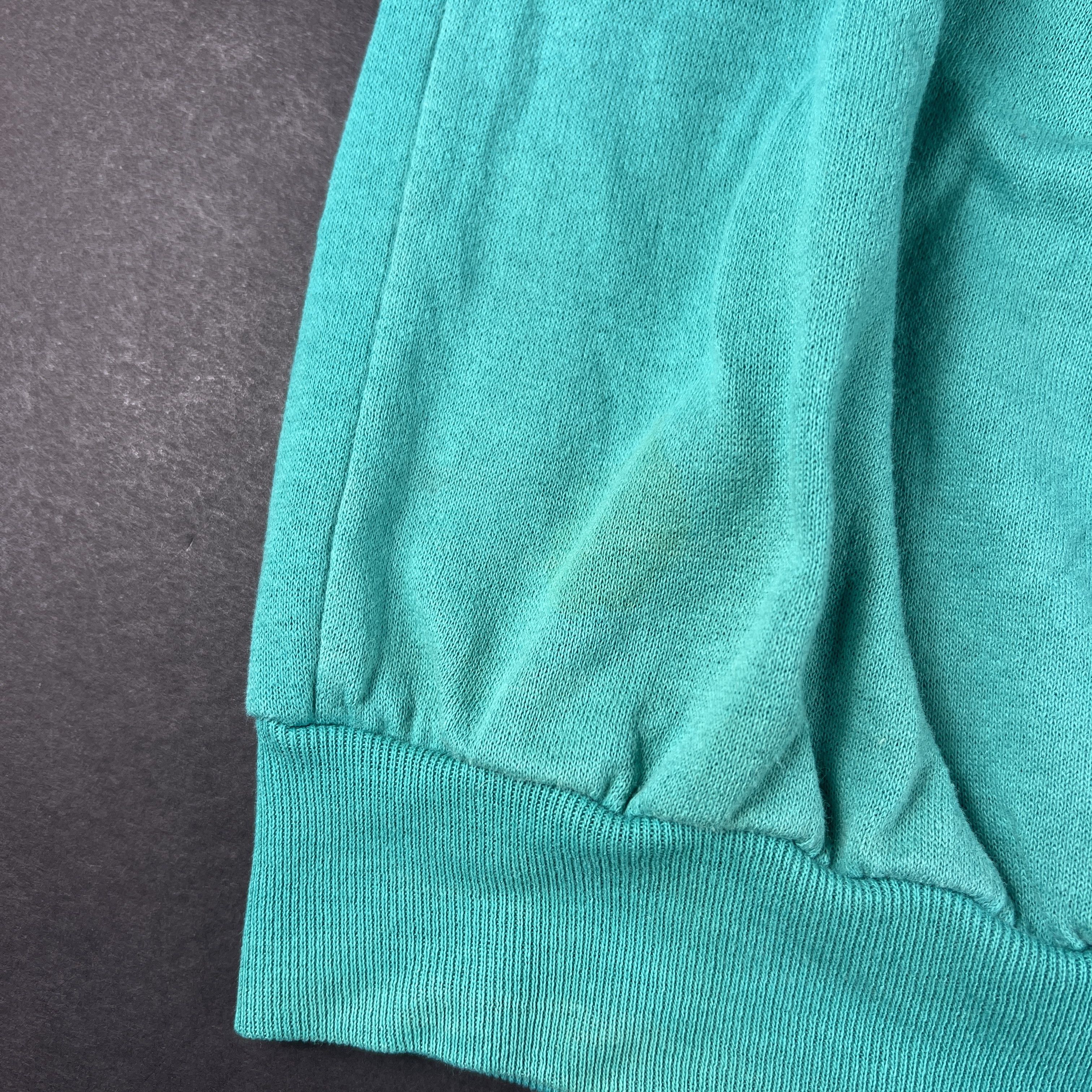 NFL × Vintage VTG 80s Miami Dolphins Sweatshirt Faded Thrashed Crewneck Size US L / EU 52-54 / 3 - 4 Thumbnail