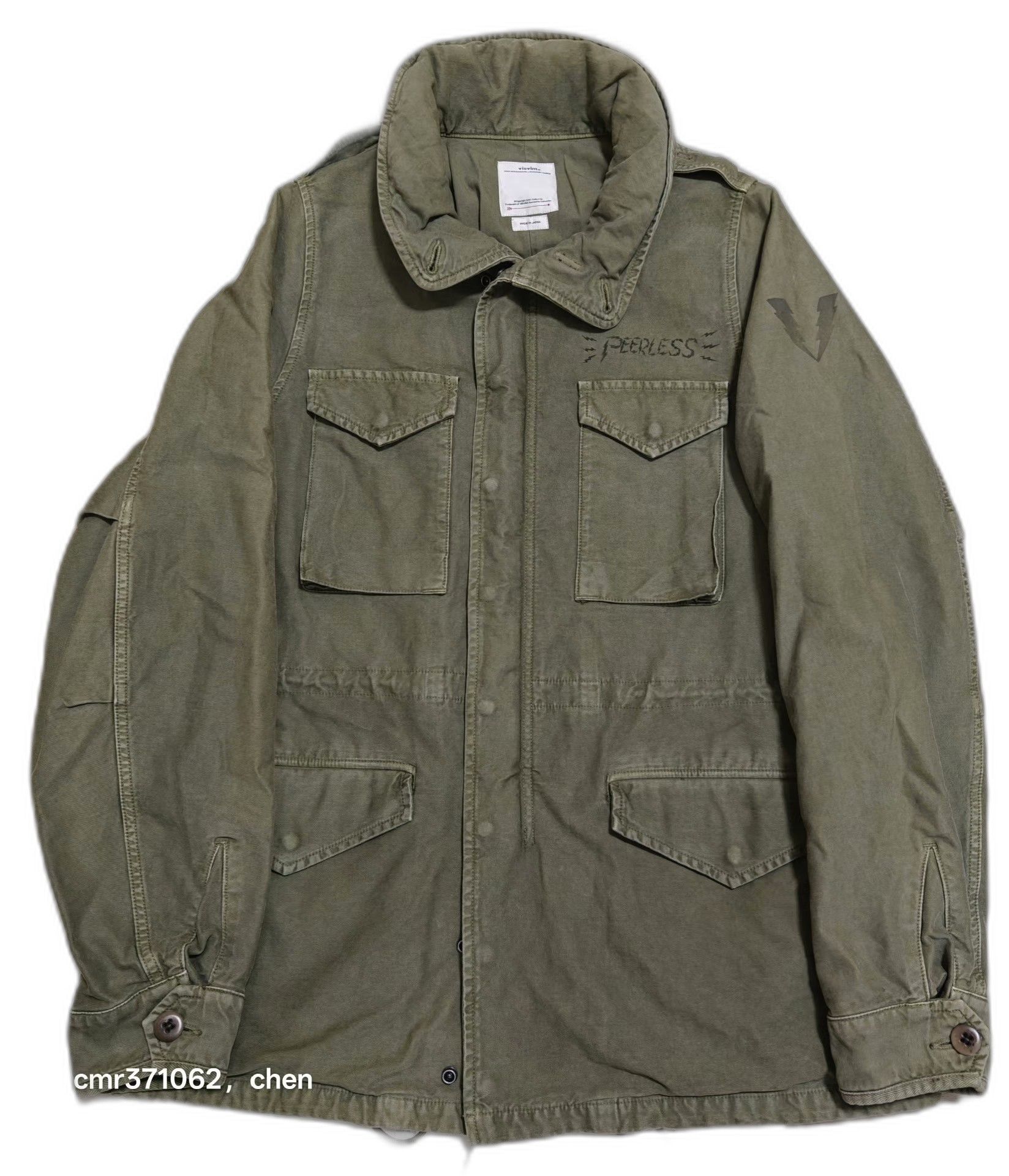 Visvim Visvim 18aw Spot Bickle Jacket M65 Olive | Grailed