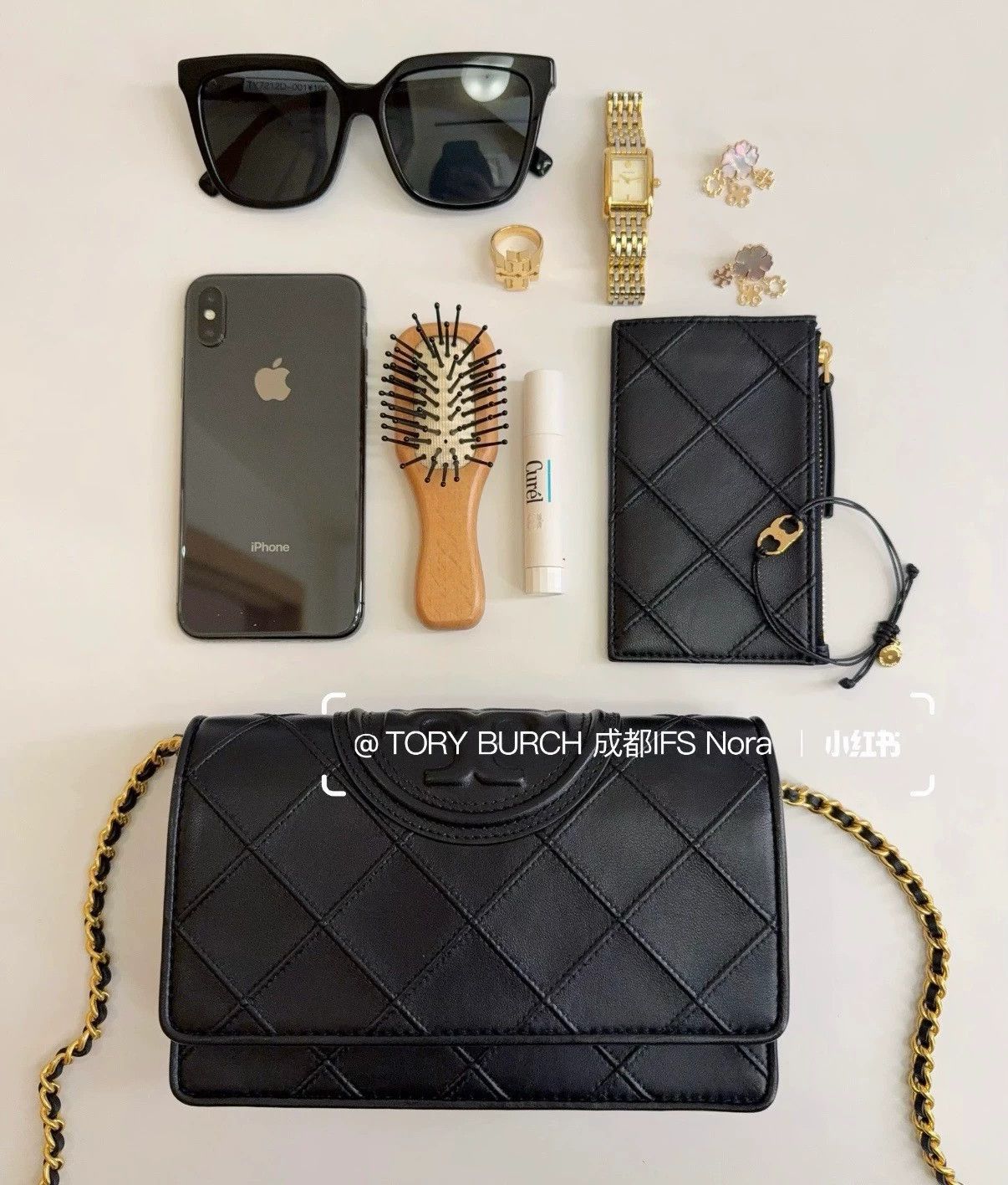 Tory Burch Tory Burch Fleming Black Chain Bag 19x4x12 Size ONE SIZE - 5 Thumbnail