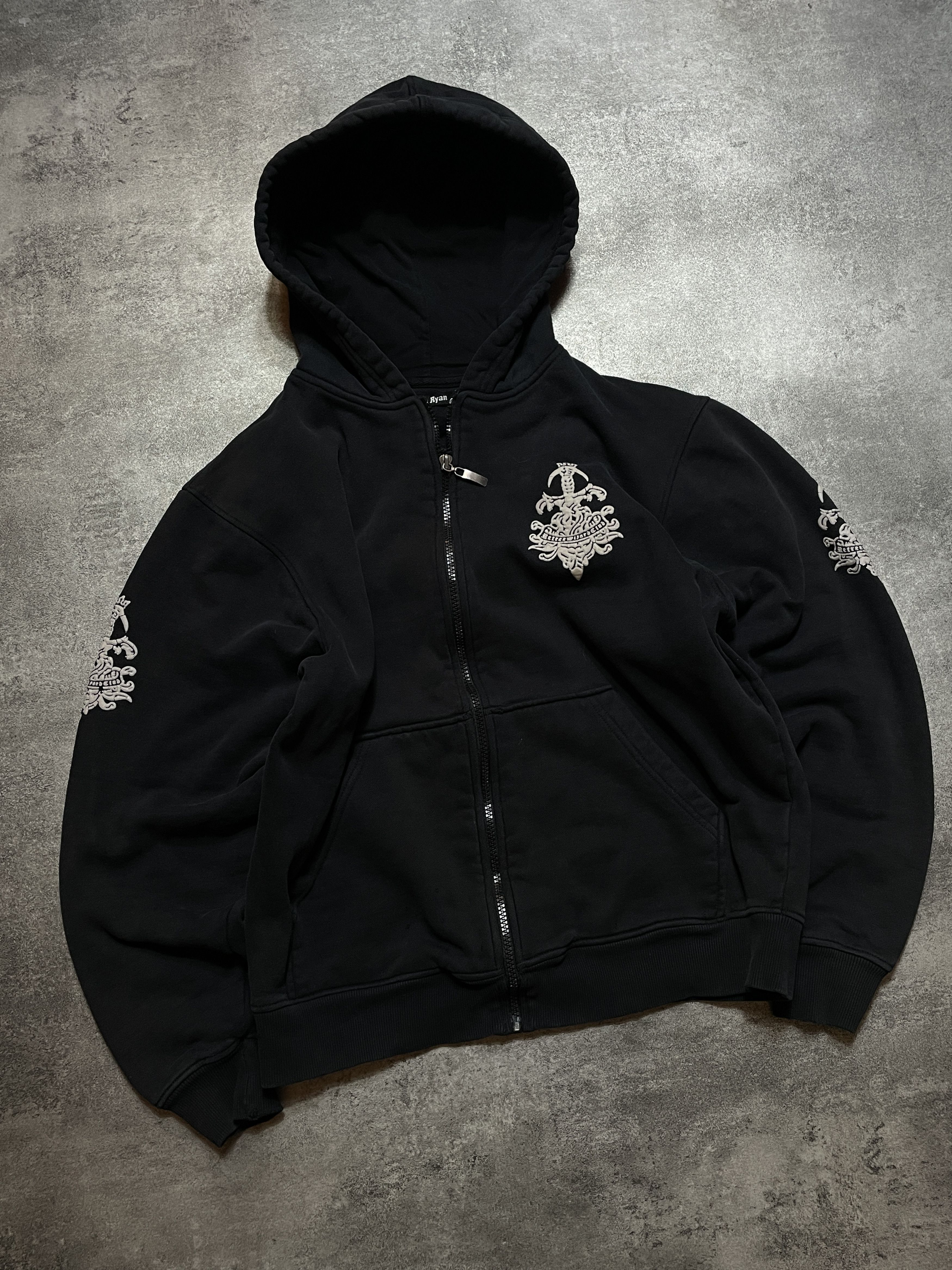 Vintage RARE! Vintage Y2K Boxy Fit Hoodie Cozy Zip Streetwear Hype Size M / US 6-8 / IT 42-44 - 3 Thumbnail