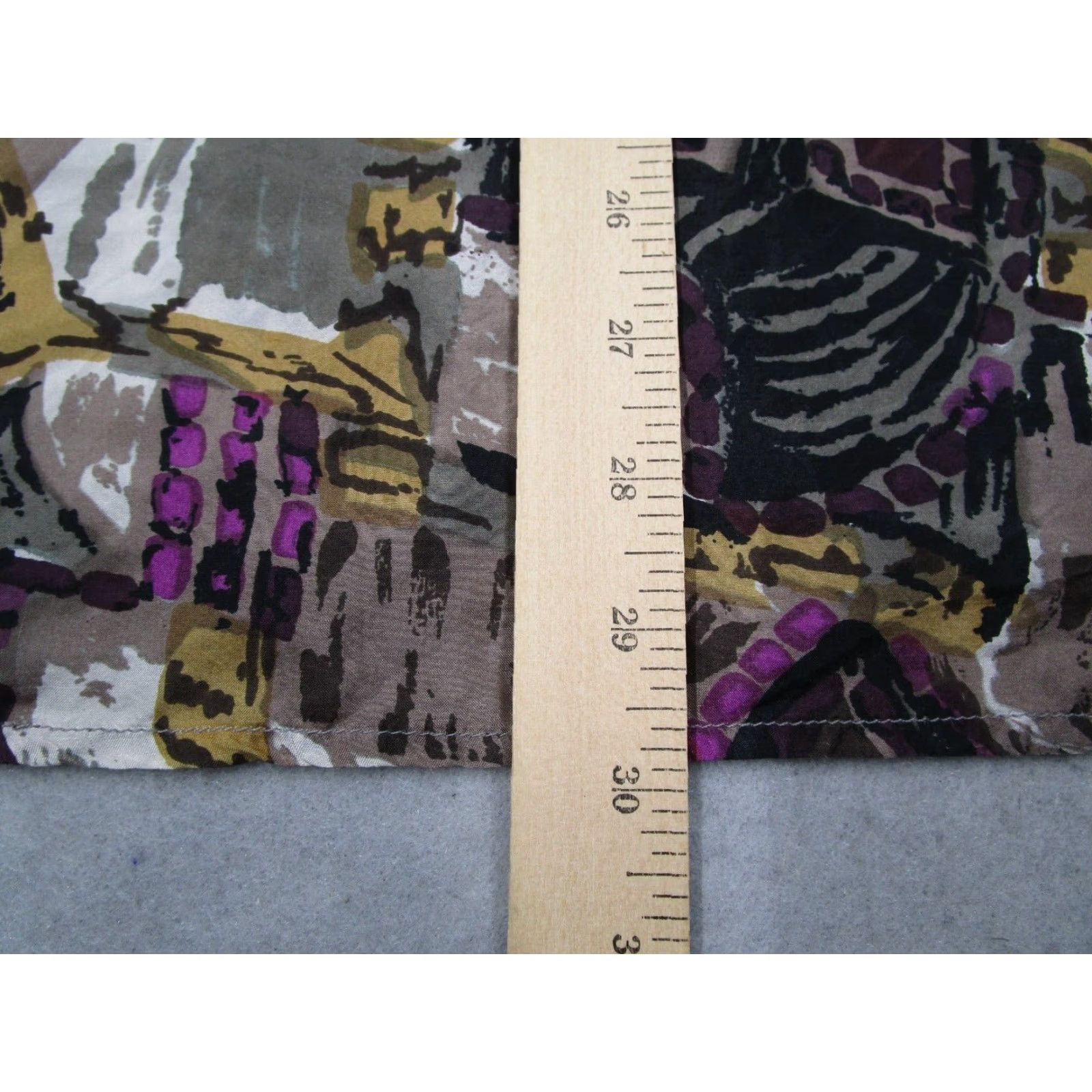 Etro VINTAGE Pure Men's Silk Shirt XL Purple Geometric Button-Up 80s 90s Art Couture Designer Mens Size US XL / EU 56 / 4 - 6 Thumbnail