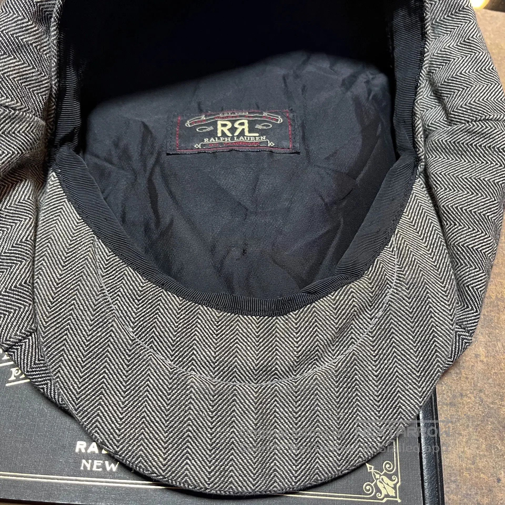 RRL Ralph Lauren RRL Herringbone Newsboy Cap. Size ONE SIZE - 5 Thumbnail