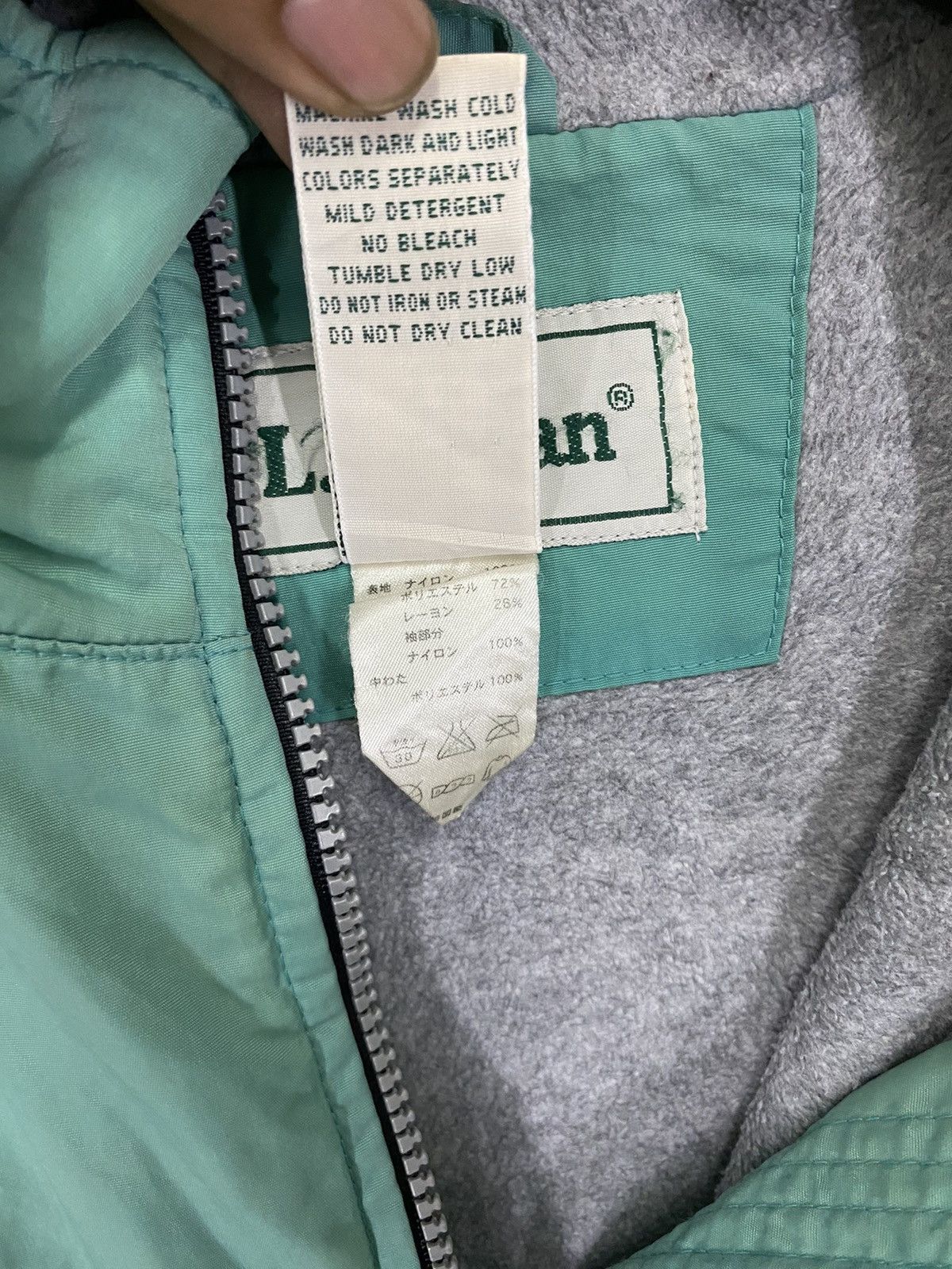 L.L. Bean × Vintage Vintage LL BEAN sweater zipper nice design Size L / US 10 / IT 46 - 5 Thumbnail