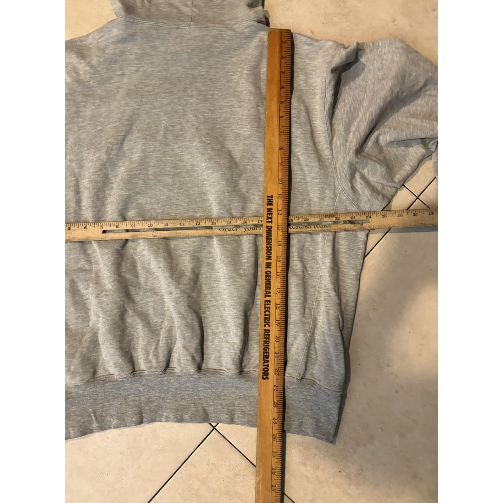 DKNY DKNY Hoodie Mens M Gray Pullover 100% Cotton Graphic Print DKNY Spell Out Logo Sweatshirt Size US M / EU 48-50 / 2 - 6 Thumbnail