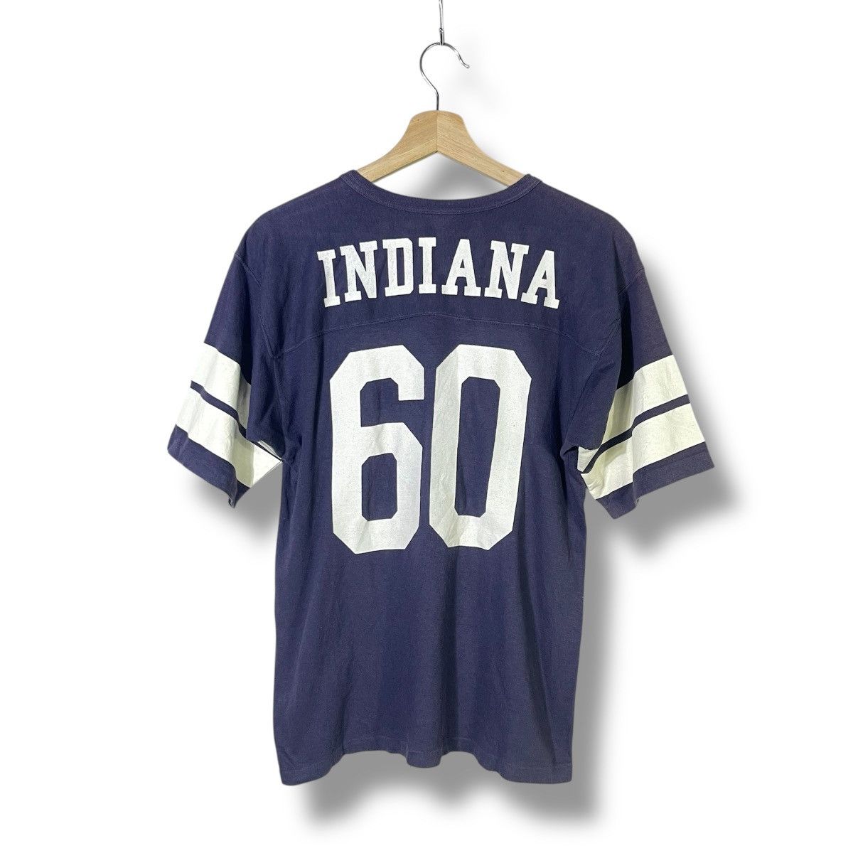 Japanese Brand × Vintage × Warehouse Vintage Warehouse Japan Indiana Baseball Raglan Fades Shirt Size US M / EU 48-50 / 2 - 2 Thumbnail
