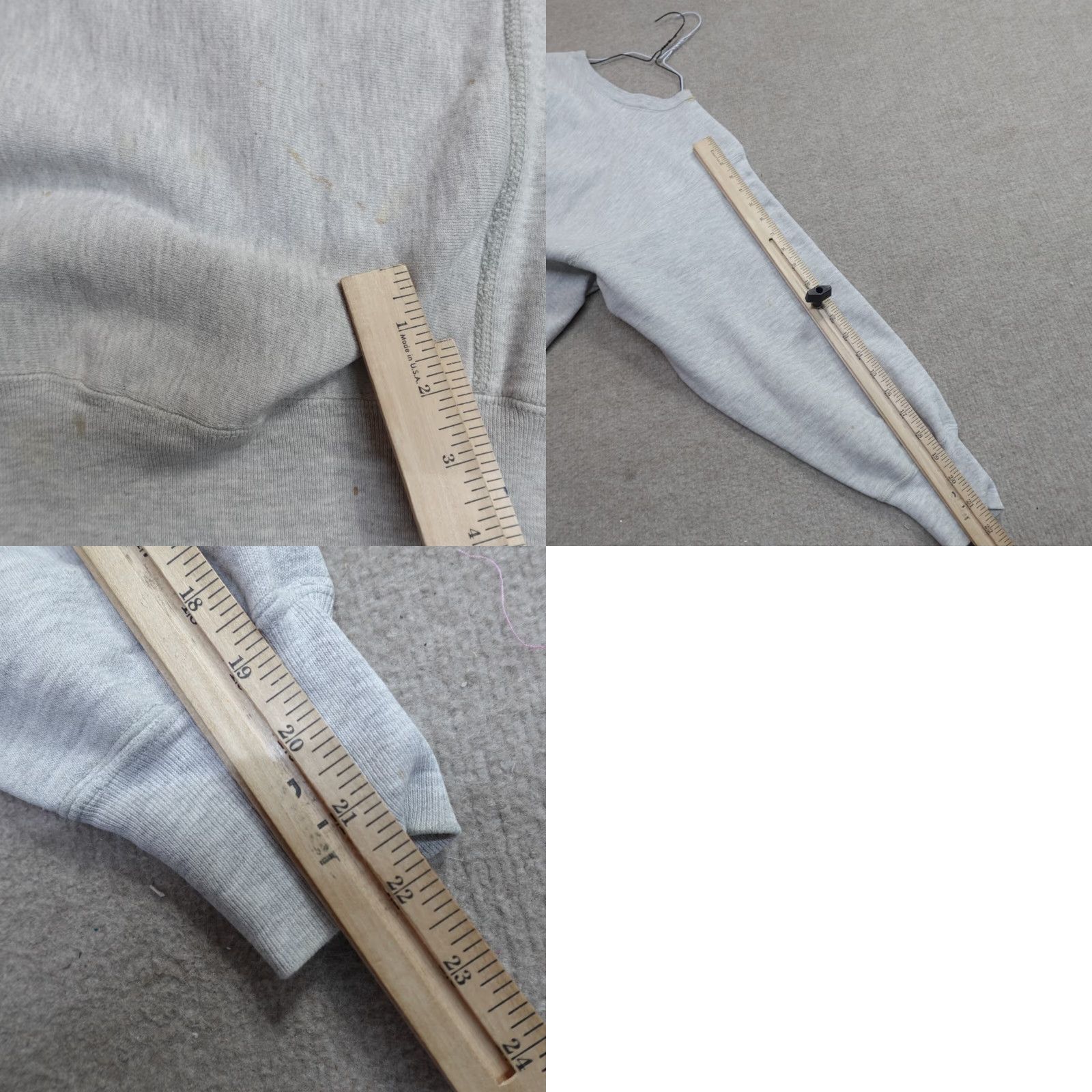 Champion VINTAGE Champion Sweatshirt Small Gray Champion Reverse Weave Men S Pullover Cotton Blend 8:42/S Size US S / EU 44-46 / 1 - 9 Thumbnail