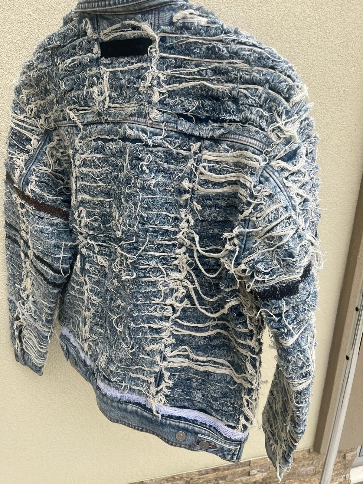 Alyx × Blackmeans Distressed Denim Jacket in Blue Size US L / EU 52-54 / 3 - 21 Thumbnail