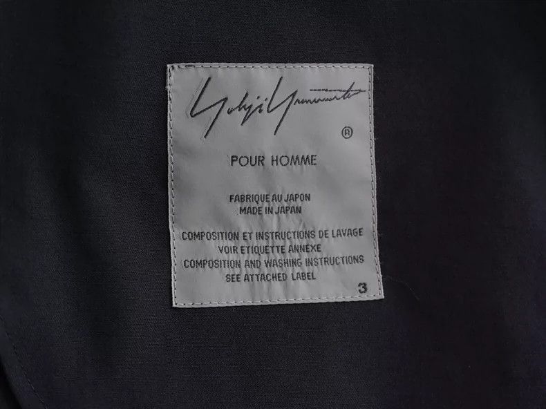 Yohji Yamamoto YohjiYamamoto 2017SS long front short back coat-2505 Size US L / EU 52-54 / 3 - 8 Thumbnail