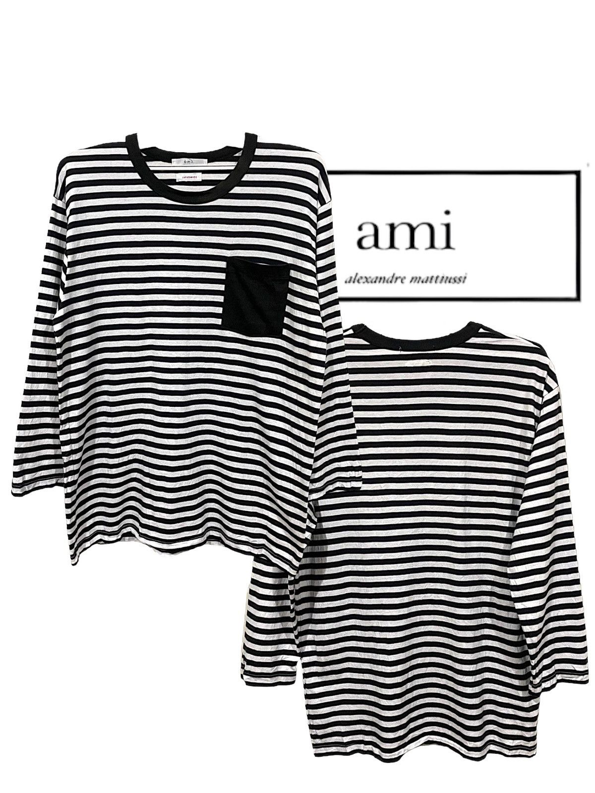 AMI × Designer Alexandre Mattiussi Ami japan made solarized collar shirts Size US L / EU 52-54 / 3 - 1 Thumbnail