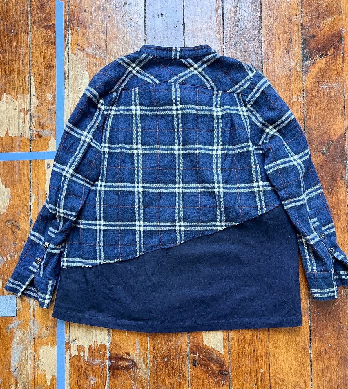 Greg Lauren Greg Lauren Hybrid Flannel Button Down Size US XL / EU 56 / 4 - 2 Thumbnail