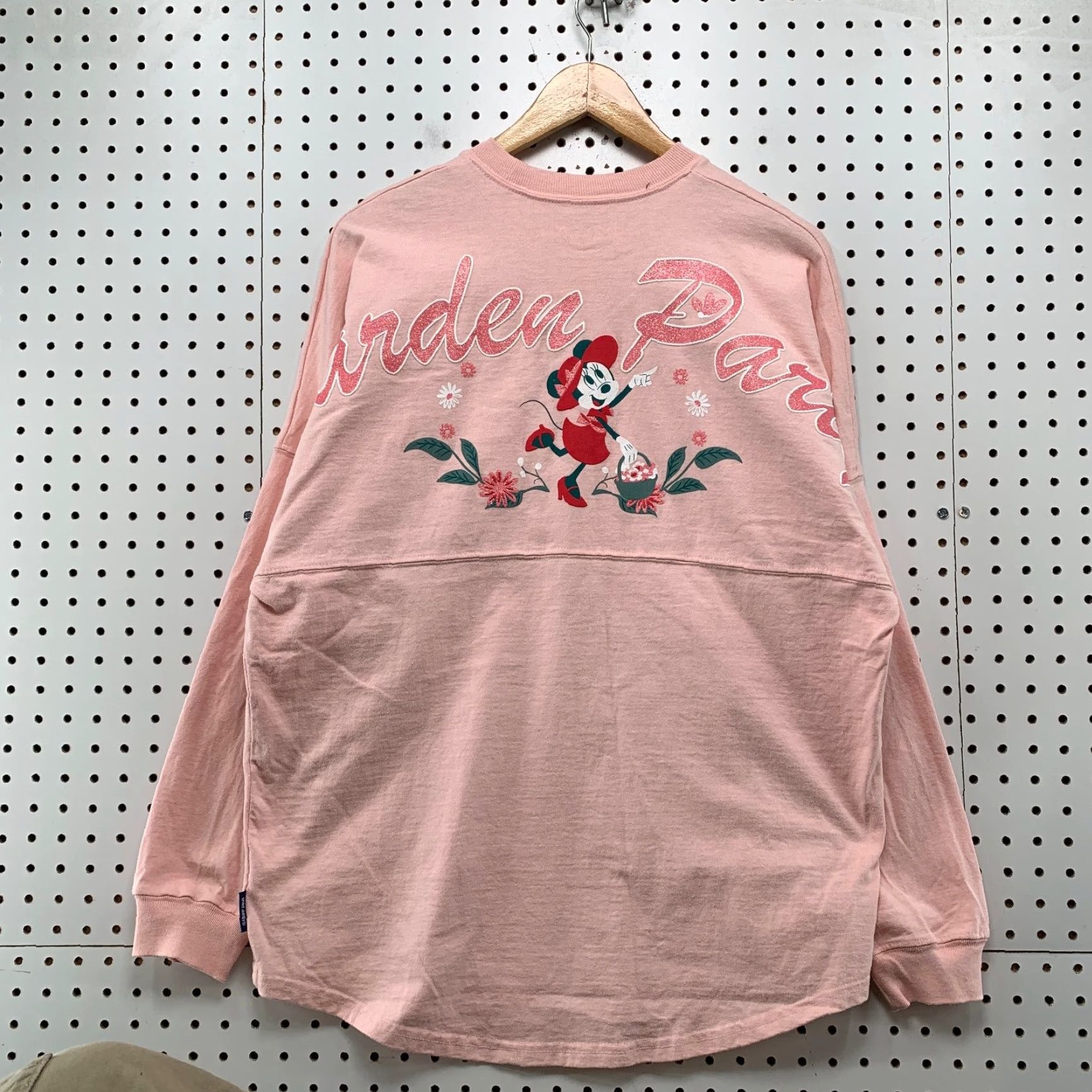 Disney Disney Parks Shirt Womens Medium Pink Spirit Jersey Flower Garden Epcot Size M / US 6-8 / IT 42-44 - 2 Thumbnail
