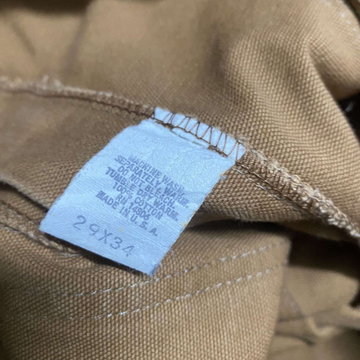 Carhartt Vintage 70s Carhartt Double Knee Duck Canvas Carpenter Pant Size US 28 / EU 44 - 21 Thumbnail