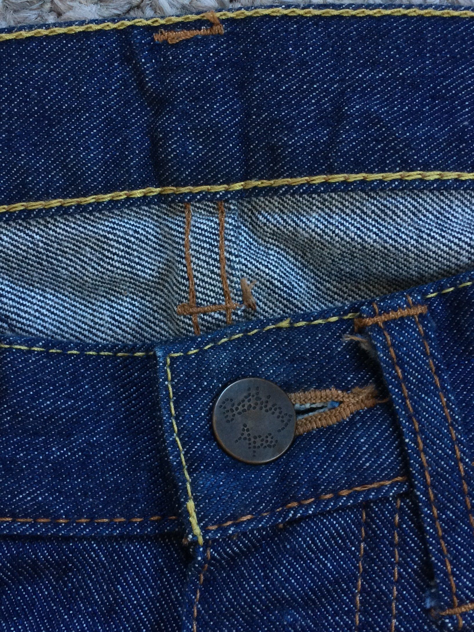 Bape OG Bape Spellout Logo Denim Size US 30 / EU 46 - 7 Thumbnail