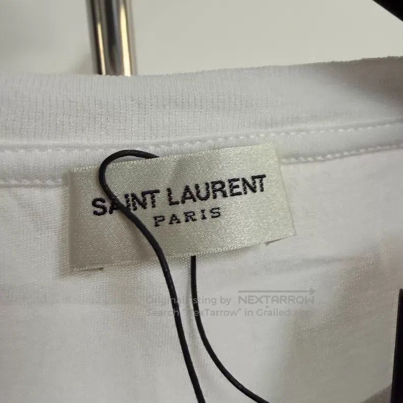 Saint Laurent Paris Saint Laurent Paris Righteousness Splashed Ink Short Sleev Size US M / EU 48-50 / 2 - 2 Thumbnail
