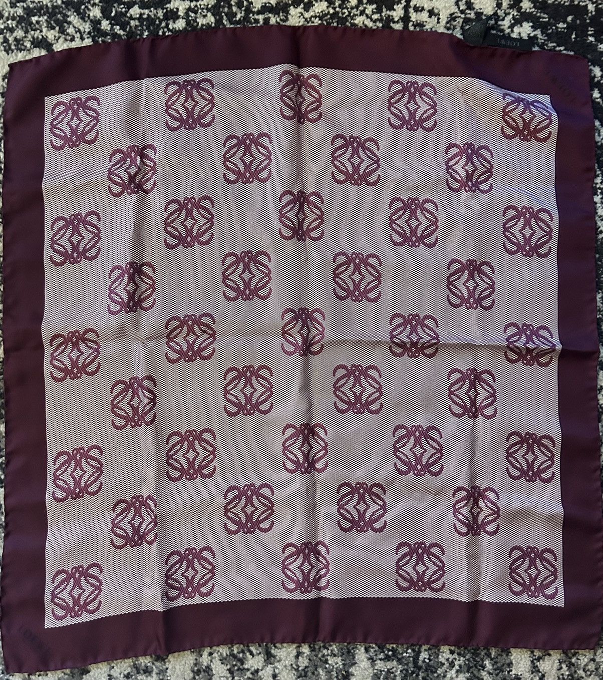 Loewe Loewe Silk Scarf Size ONE SIZE - 1 Thumbnail