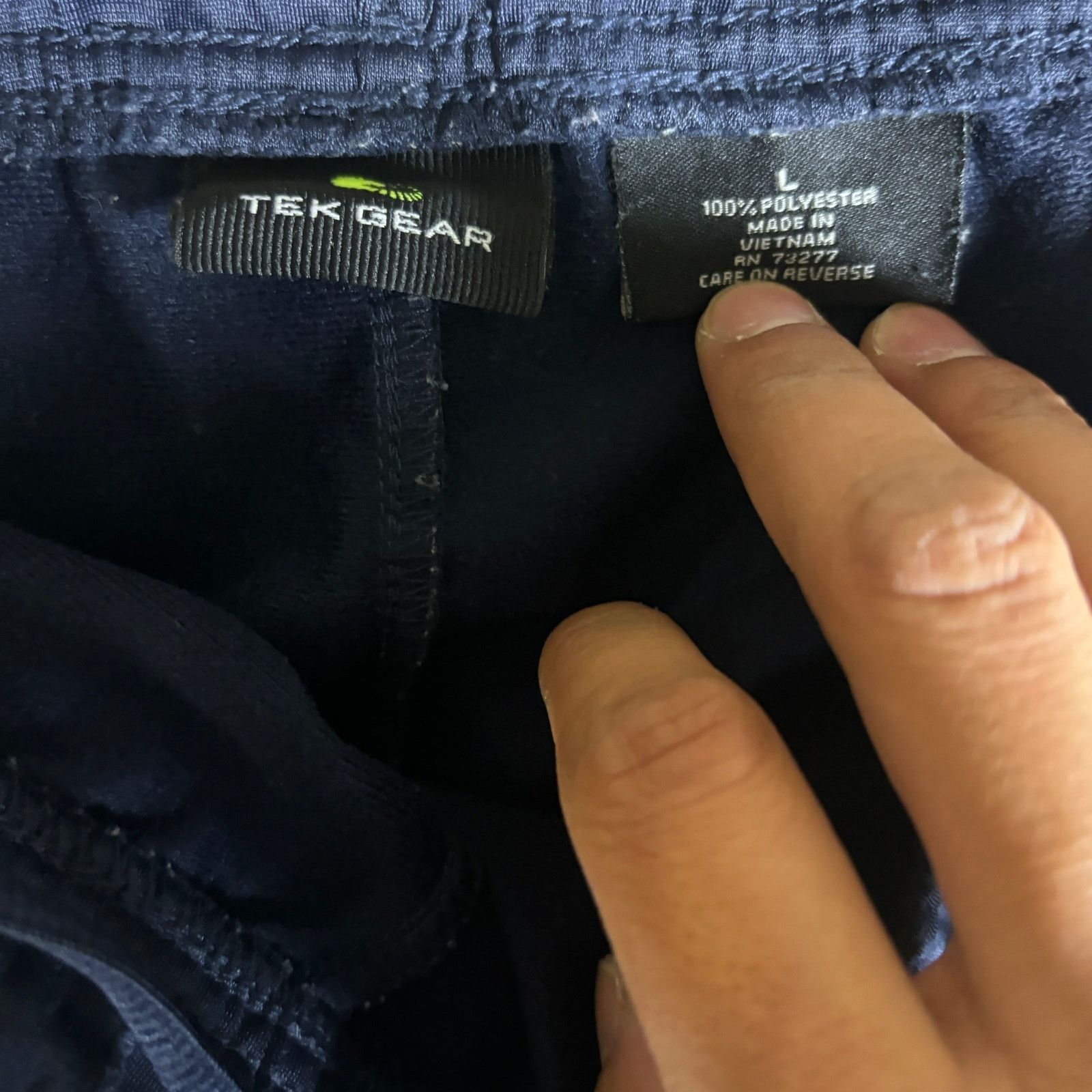 Tek Gear y2k 2000s Tek Gear baggy wide leg blue striped sweatpants L Size US 38 / EU 54 - 3 Thumbnail