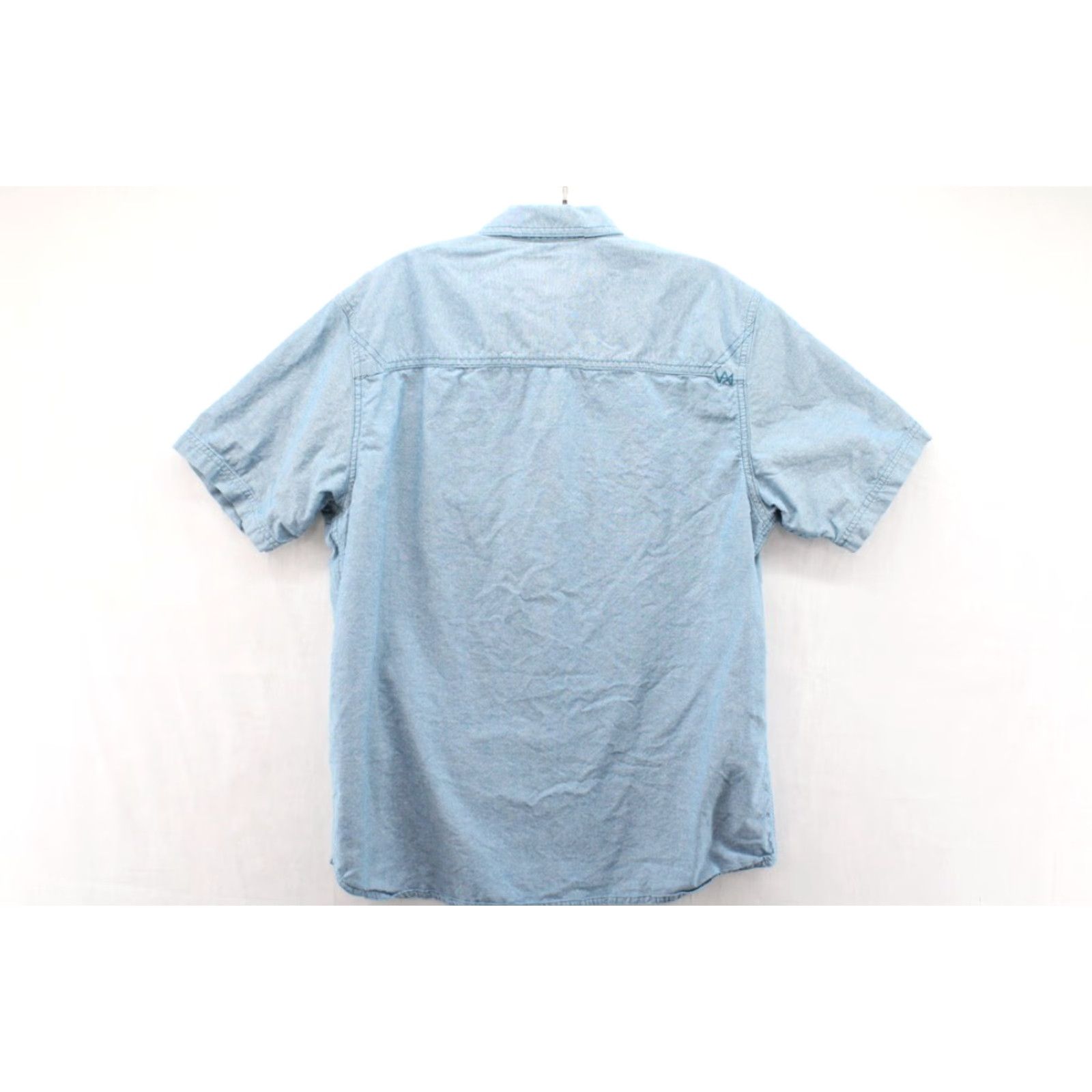Vintage 5.11 Tactical Ares Shirt Men’s Medium Blue Cotton Snaps Short Sleeve Outdoors Size US M / EU 48-50 / 2 - 2 Thumbnail