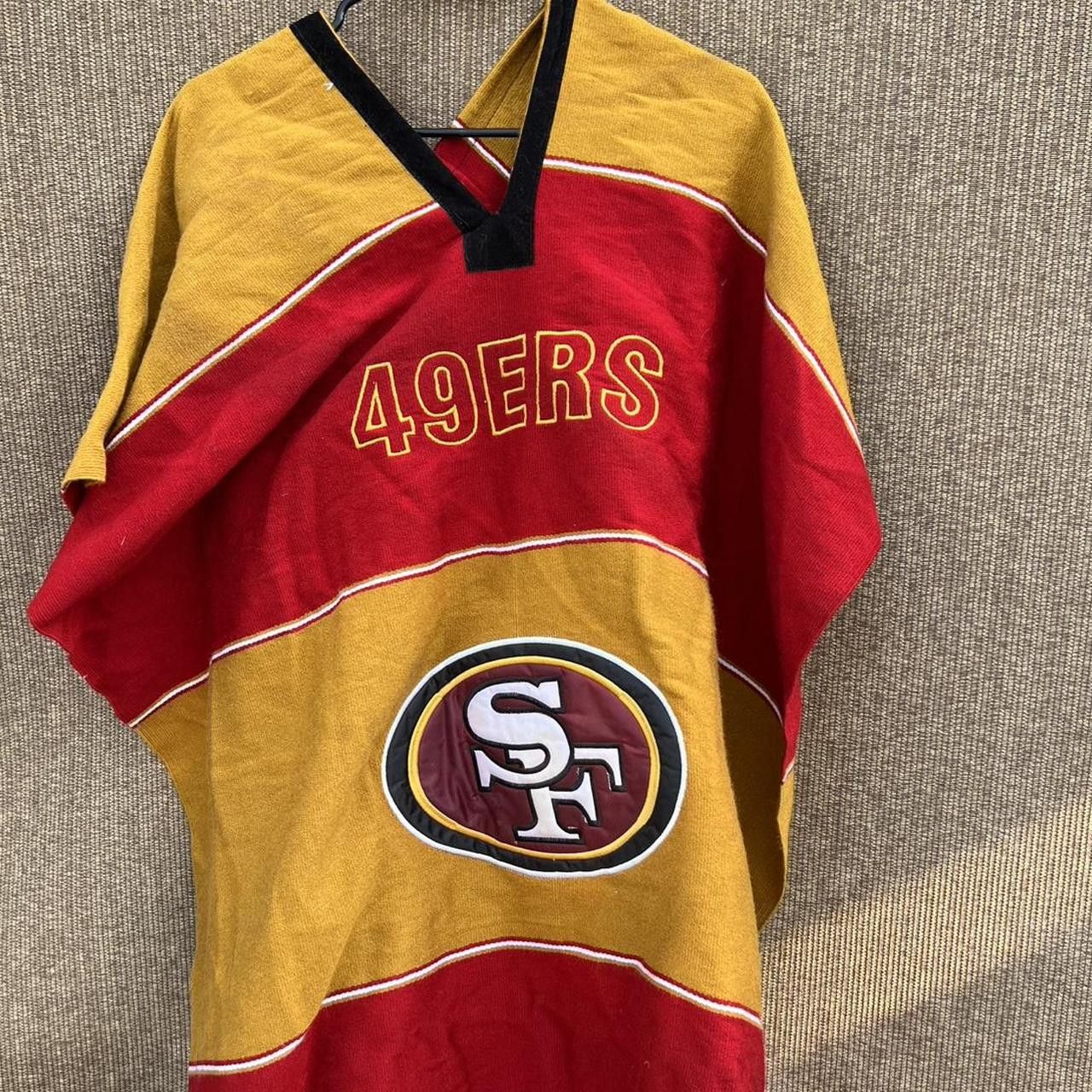 NFL × New Era NFL Poncho San Francisco 49ers Cotton One Size Fits M-XL Size US XL / EU 56 / 4 - 1 Thumbnail