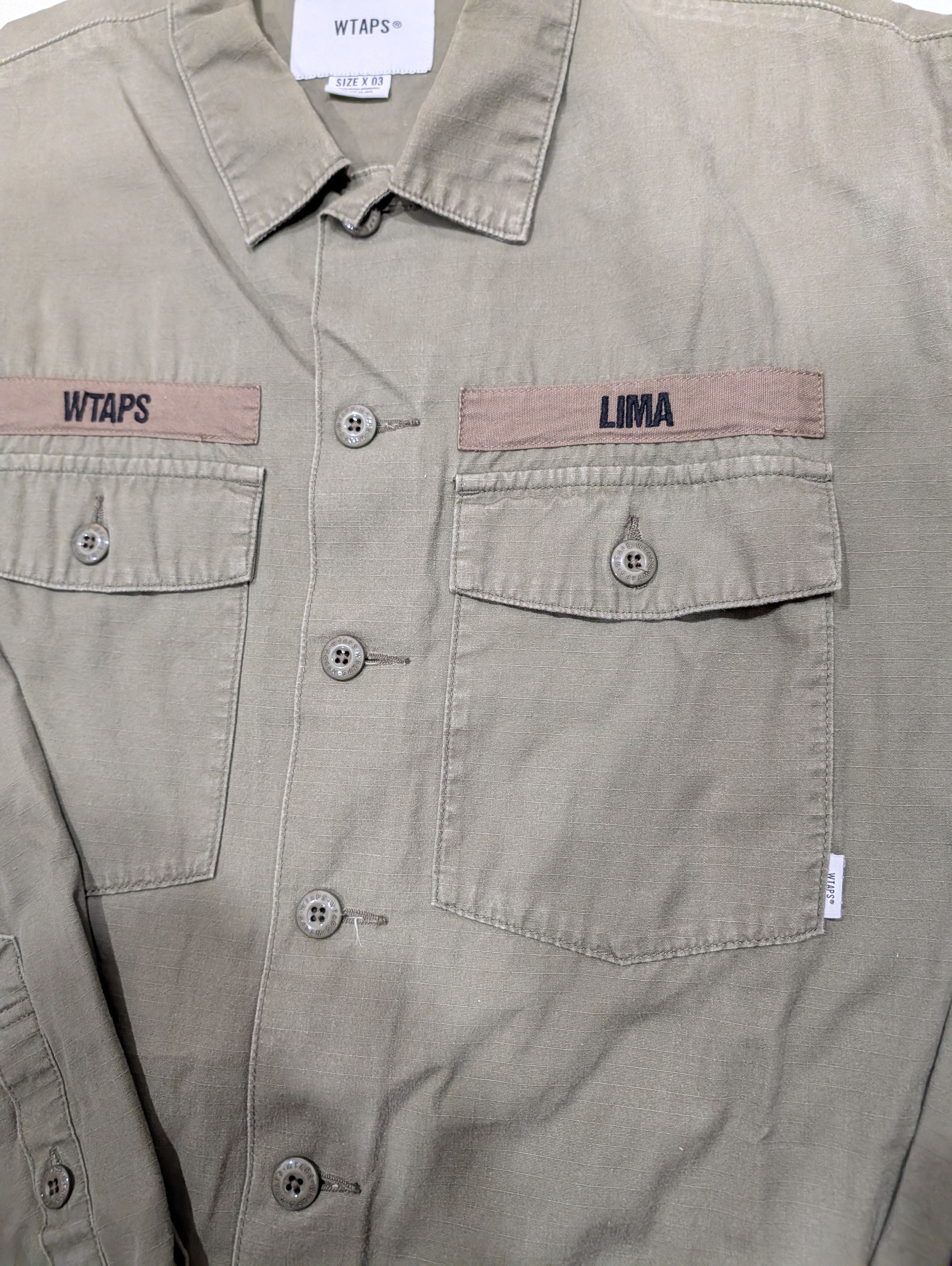 Wtaps WTAPS military jacket 192BRDT-SHM02 Size US L / EU 52-54 / 3 - 6 Thumbnail