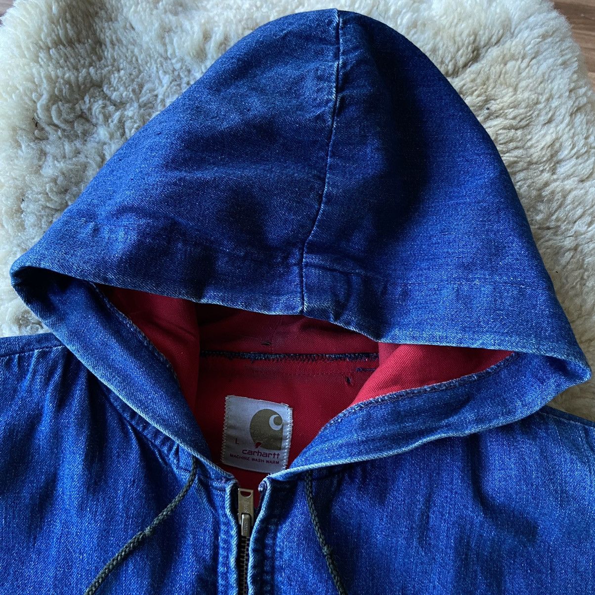 Carhartt × Vintage Vintage Carhartt Hooded Jacket Size US L / EU 52-54 / 3 - 7 Thumbnail