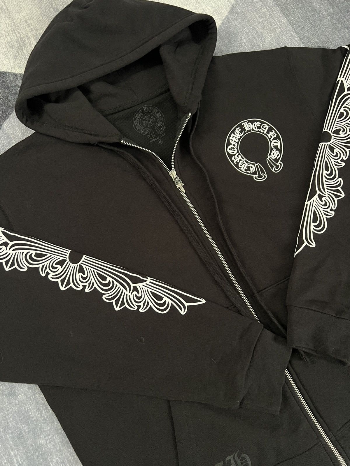 Chrome Hearts Chrome Hearts Horseshoe zip Hoodie Size US M / EU 48-50 / 2 - 2 Thumbnail