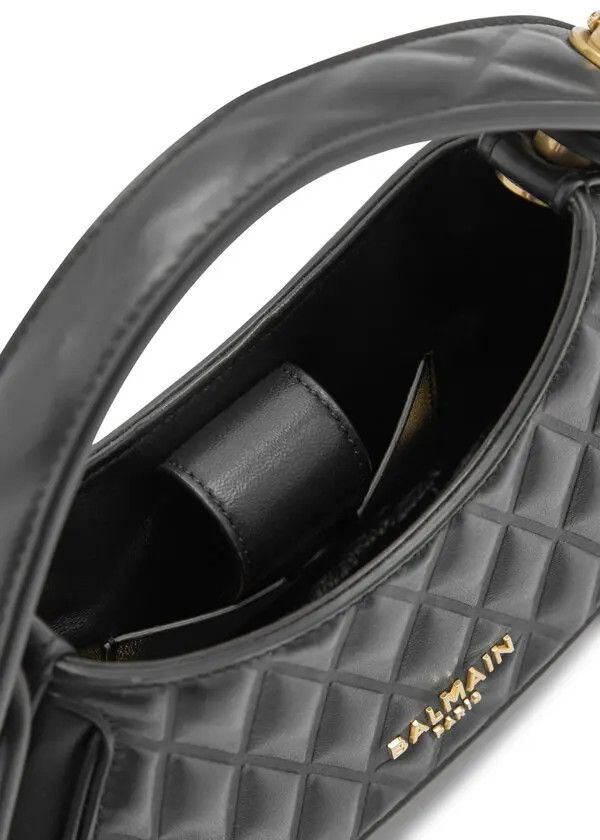 Balmain o1s1wg111225 Size:OS/Jolie Madame Shoulder Bag in Black Size ONE SIZE - 4 Thumbnail