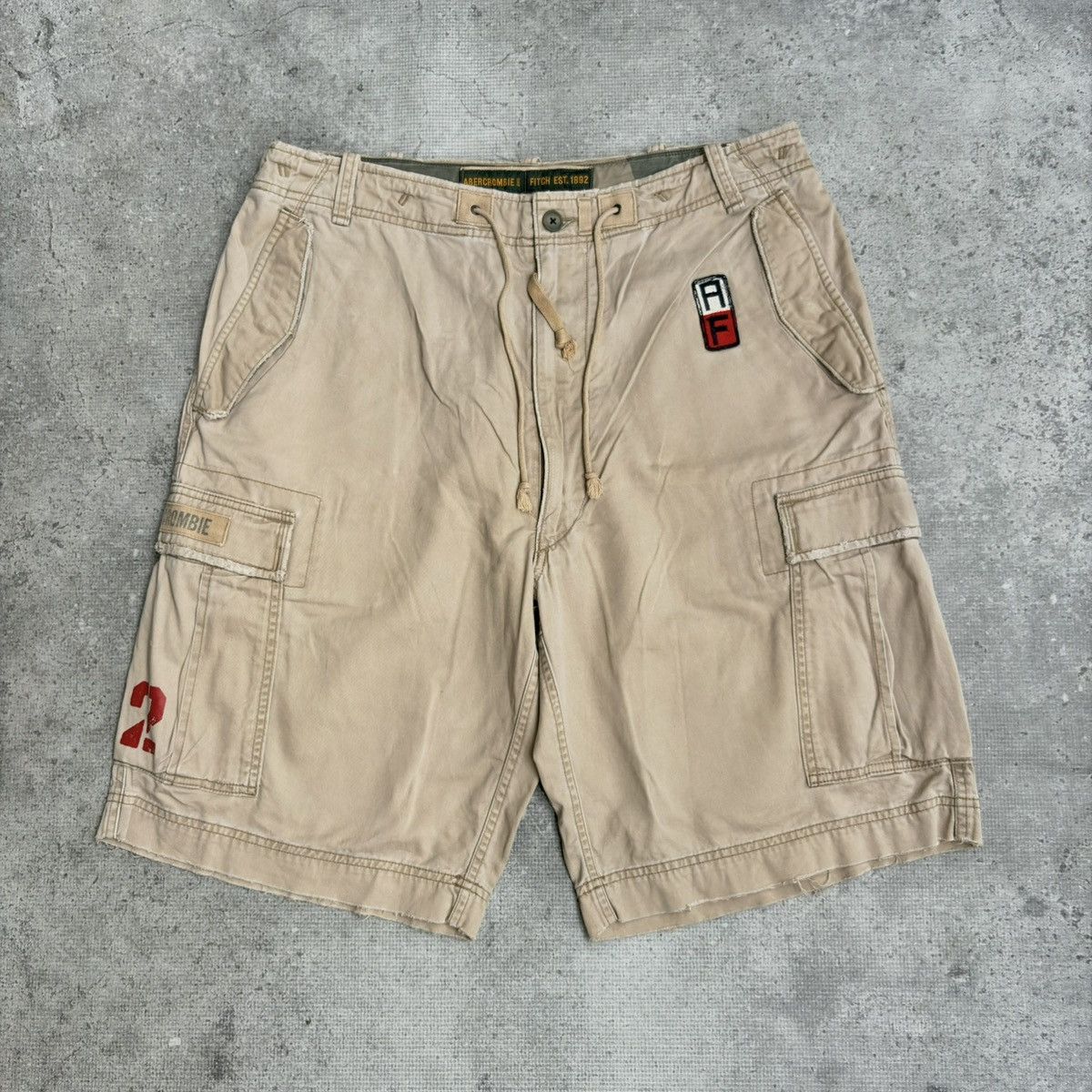 CARGO JORTS PANTS ABERCROMBIE AND FITCH