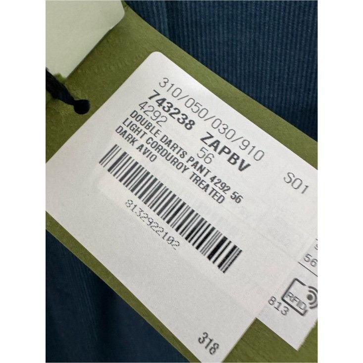 Gucci Gucci Blue Web Label Corduroy Trousers Size US 40 / EU 56 - 4 Thumbnail