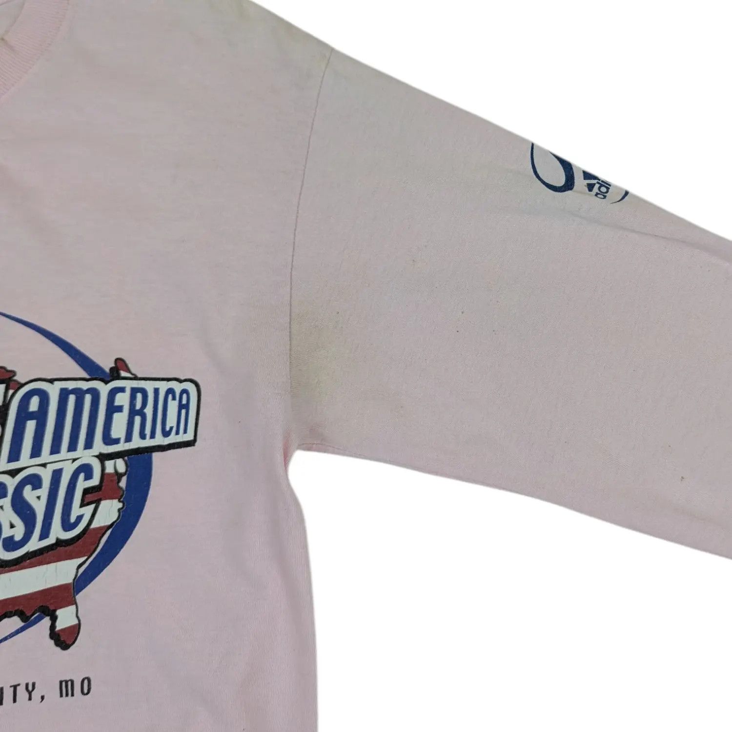 Adidas ADIDAS 2010 Heart Of America MLS Soccer Long Sleeve T-Shirt Size US S / EU 44-46 / 1 - 8 Thumbnail