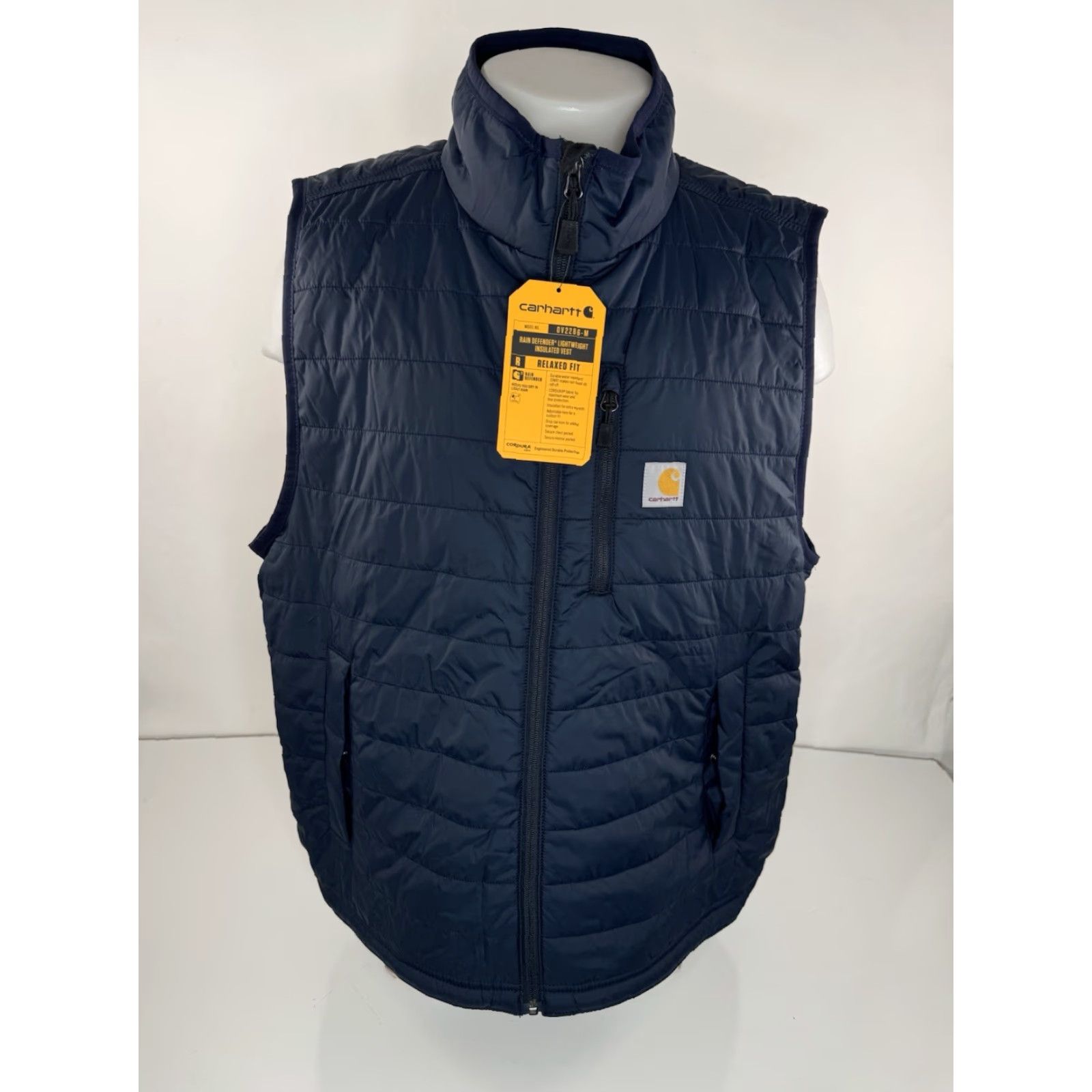 Brooks Brothers VINTAGE CARHARTT Rain Defender Quilted Insulated XL Vest Jacket Mens Blue XL Vest Size US XL / EU 56 / 4 - 2 Thumbnail