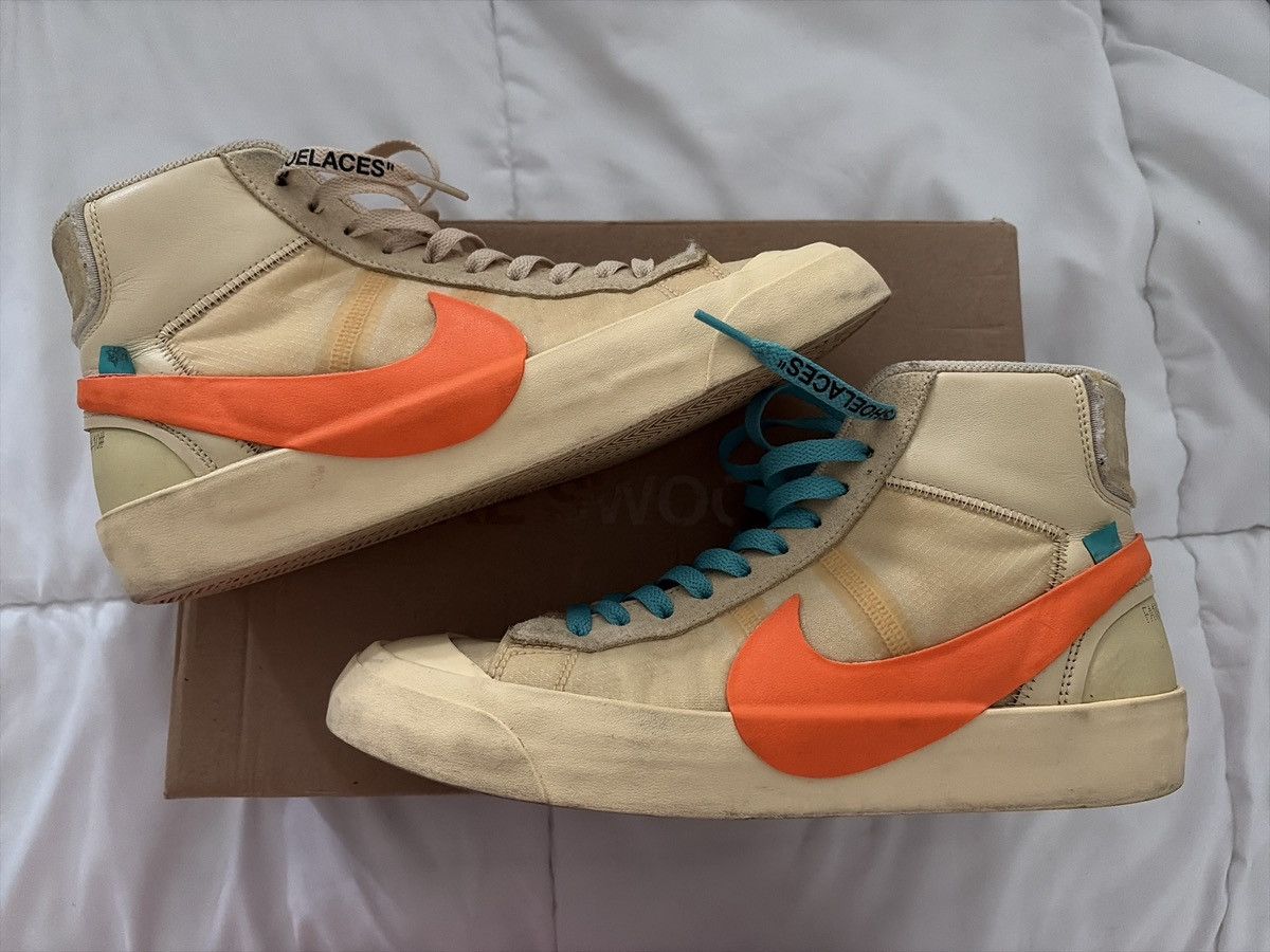 Nike × Off-White Nike X Off White Blazers Hallows Eve Size US 9.5 / EU 42-43 - 2 Thumbnail