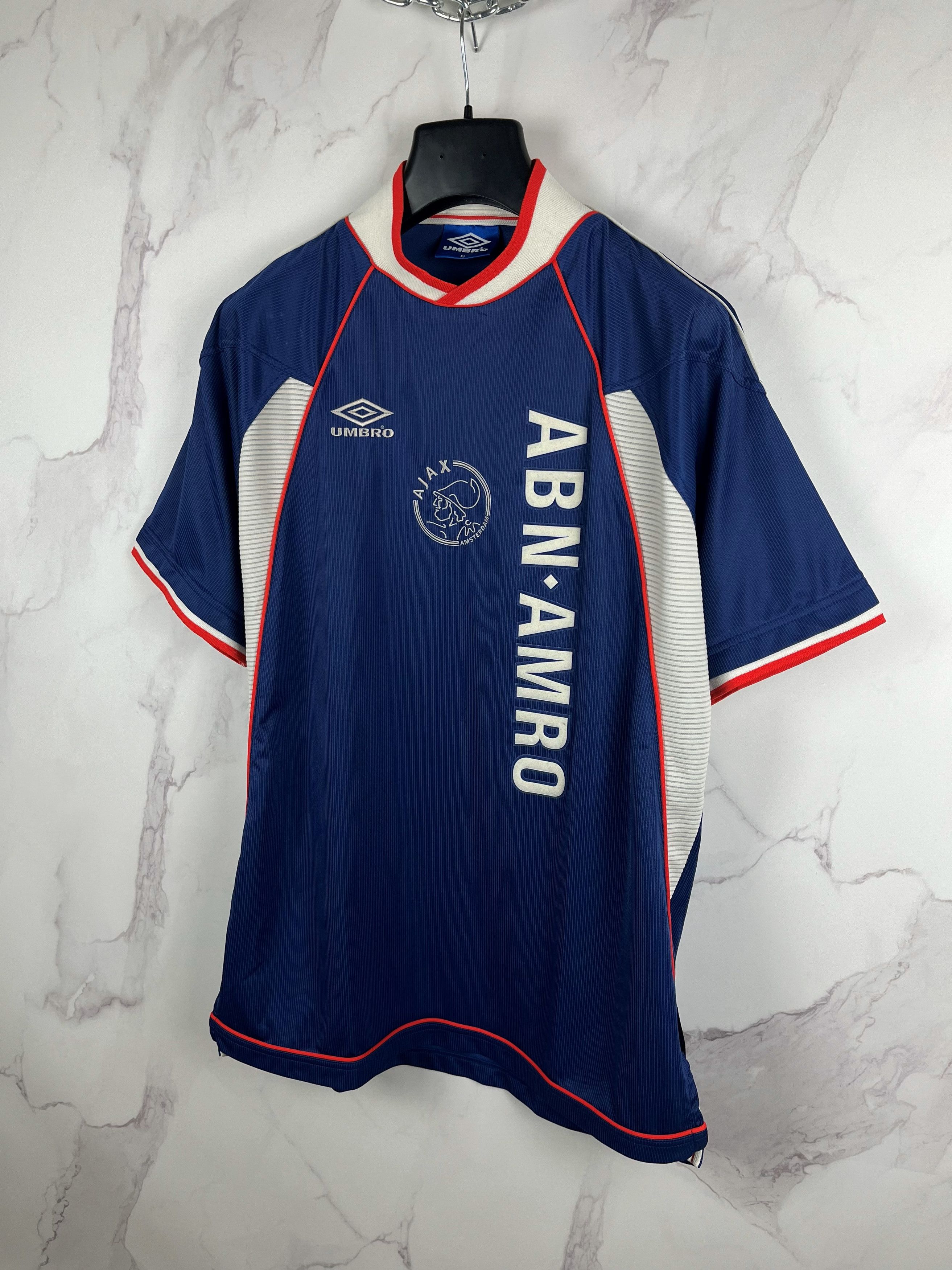 Umbro × Vintage Vintage Umbro Ajax Amsterdam Football Jersey 99 - 00 Season Size US XL / EU 56 / 4 - 2 Thumbnail