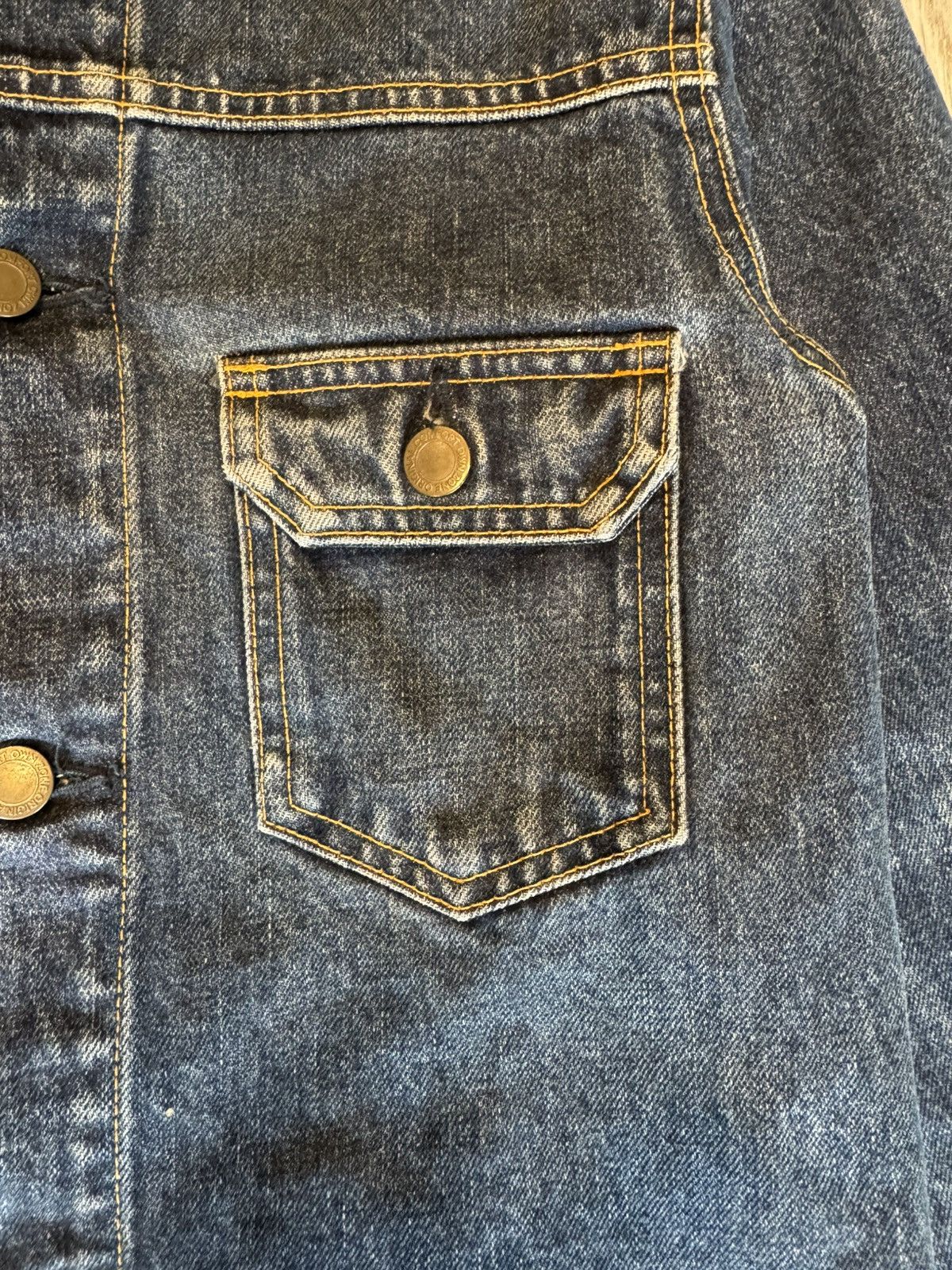Japanese Brand O.Z.O.C DENIM JACKET TYPE l Size US S / EU 44-46 / 1 - 3 Thumbnail
